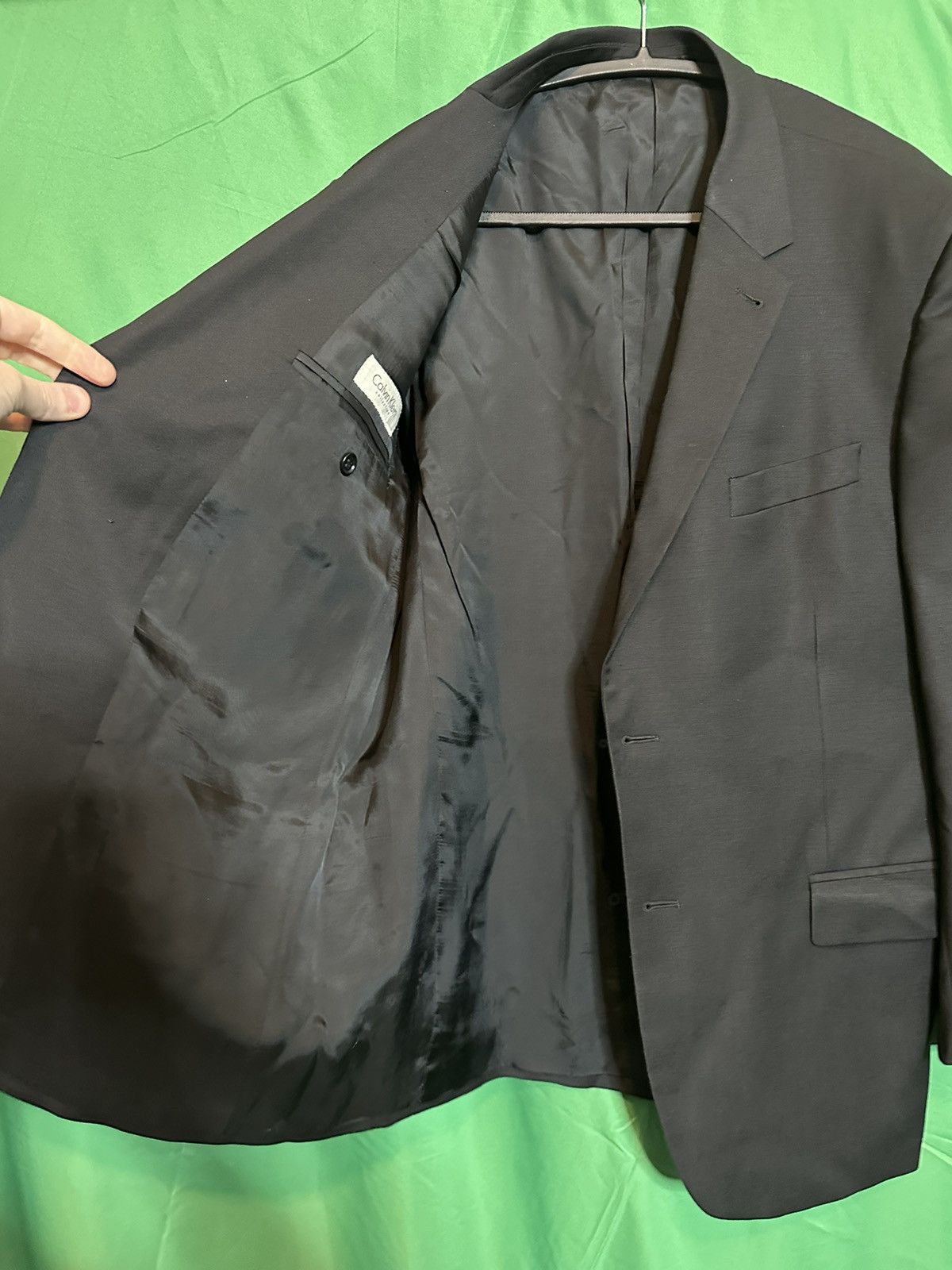 Calvin Klein CALVIN KLEIN COLLECTION runway Italian wool blazer jacket Size 40S - 9 Thumbnail