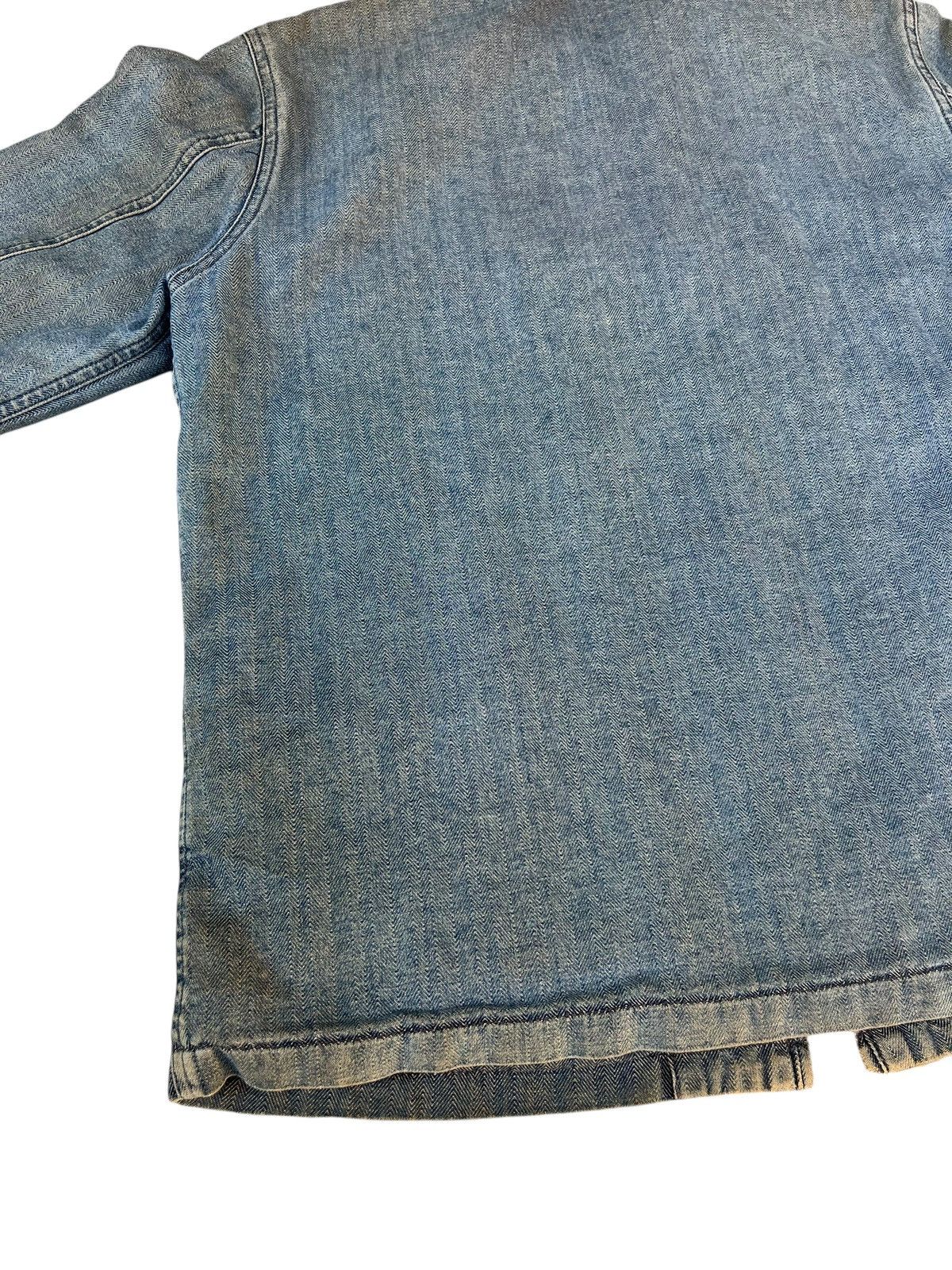 Full Count & Co. × Vintage Vintage Full Count Dirty Mud HBT Denim Jacket Lined Size US M / EU 48-50 / 2 - 19 Thumbnail
