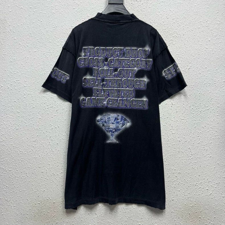 Other Balenciaga See Now Buy Now Black Tee Size US S / EU 44-46 / 1 - 2 Thumbnail