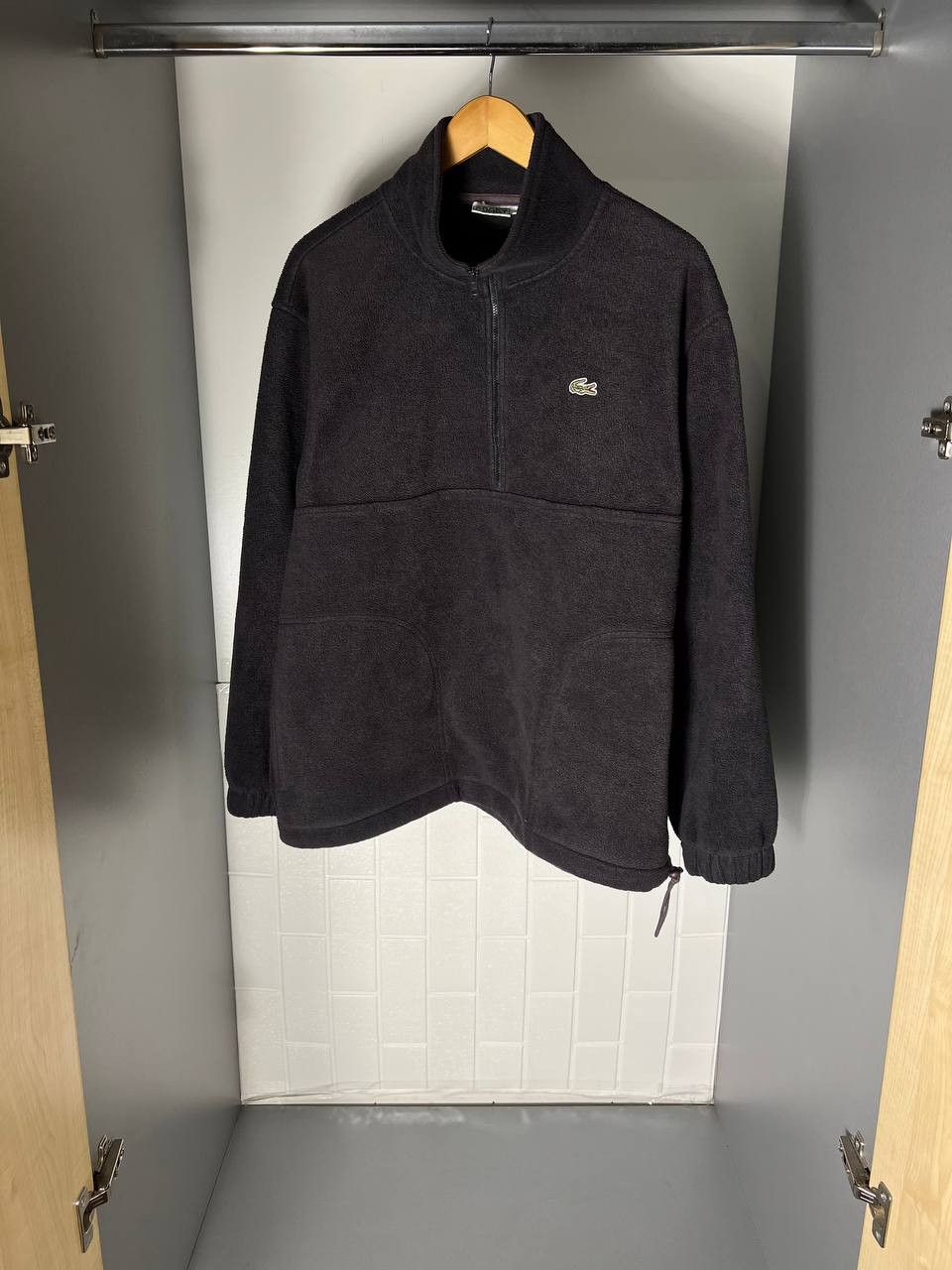 Lacoste VINTAGE LACOSTE SPORT CHEMISE RETRO 1/3 ZIP SWEATSHIRT 90s Size US L / EU 52-54 / 3 - 2 Thumbnail