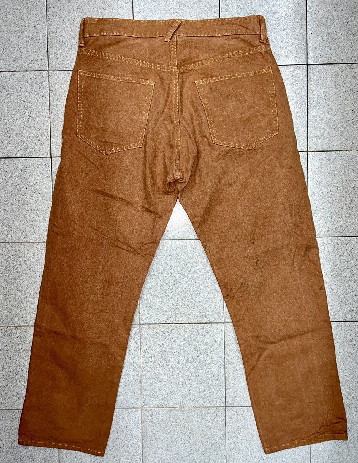 Vintage Vintage 80s Unbranded Worker Pants Size US 34 / EU 50 - 12 Thumbnail