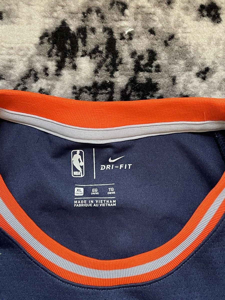 NBA × Nike × Vintage New York Knicks Jersey Nike Nba Prozingis 6 Xl Size US XL / EU 56 / 4 - 6 Thumbnail