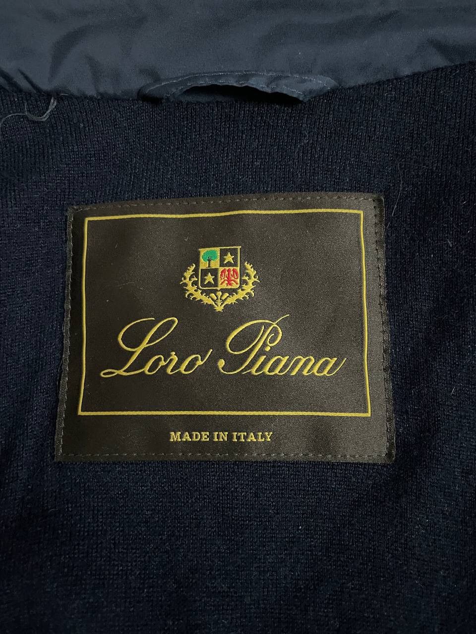 Loro Piana Loro Piana Jacket Trench Navy Cashmere Size US XXL / EU 58 / 5 - 21 Thumbnail