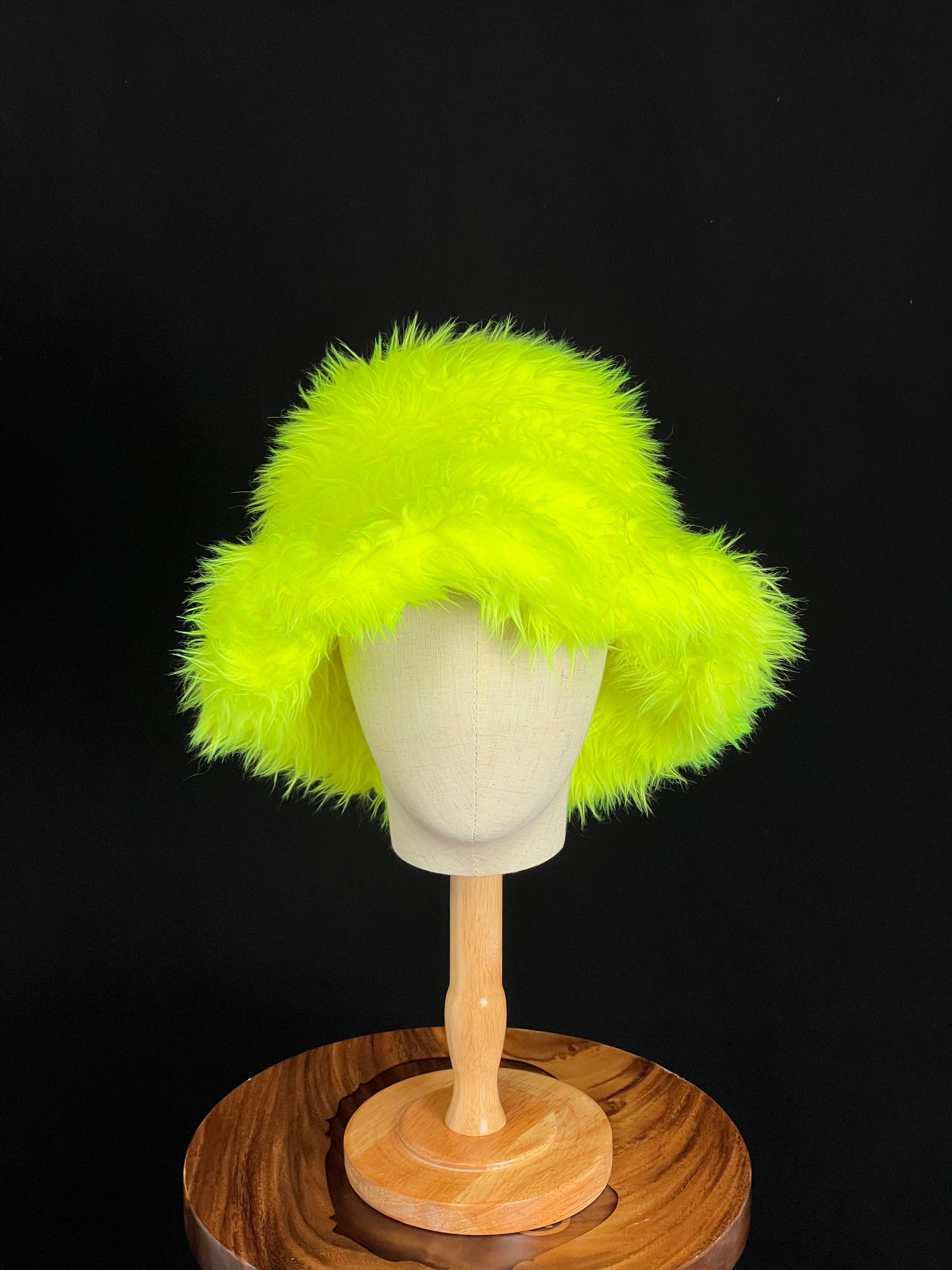 Acne Studios Acne Studio Fuzzy Faux-Fur Bucket Hat AW22 collection Size ONE SIZE - 2 Thumbnail