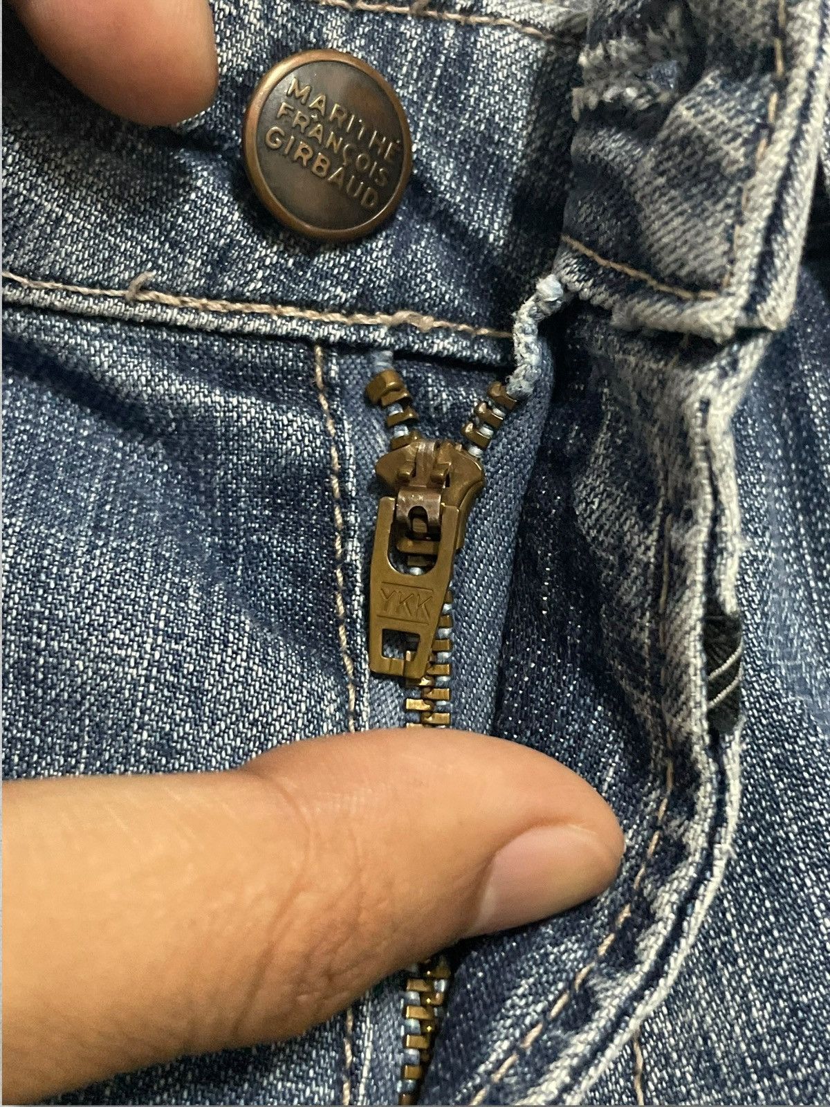 Marithe + Francois Girbaud Marithe + Francois Girbaud Flare Jeans Size 30" / US 8 / IT 44 - 9 Thumbnail