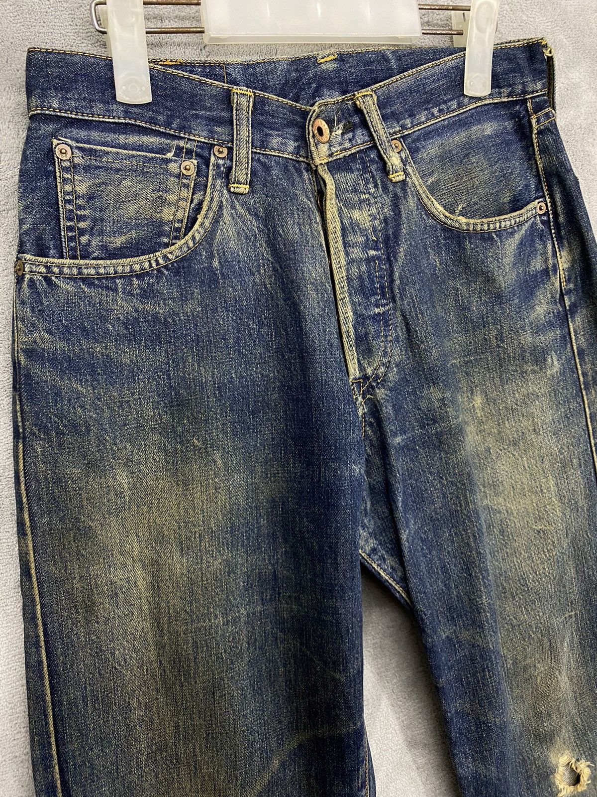 Edwin 🇯🇵 Vintage 505X Jeans Selvedge Size US 29 - 4 Thumbnail
