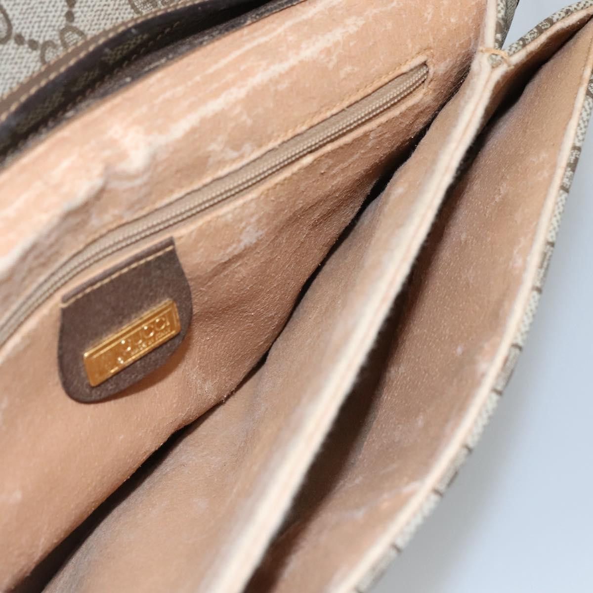 Gucci GUCCI GG Supreme Shoulder Bag Pvc Beige 004 904 004 904 Size ONE SIZE - 18 Thumbnail