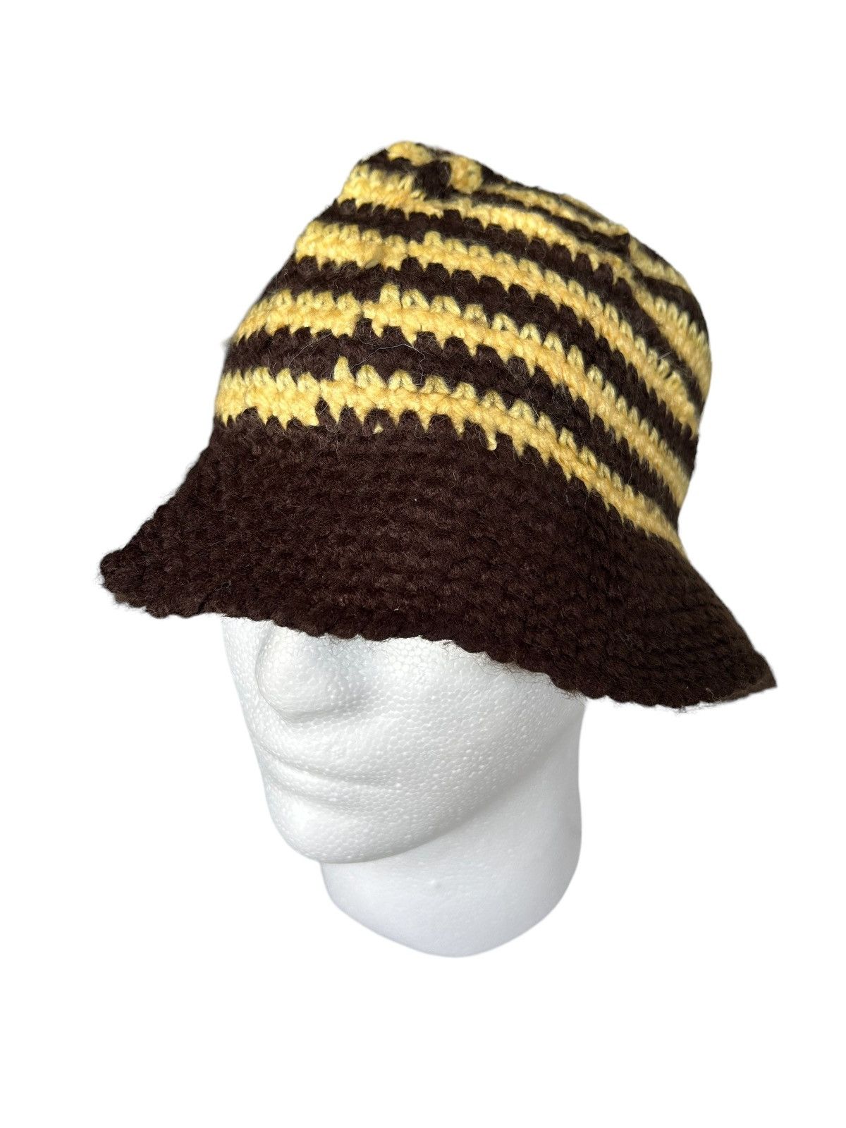 14th Addiction × Japanese Brand Crochet Knitted Handmade Bucket Hats Size ONE SIZE - 3 Thumbnail
