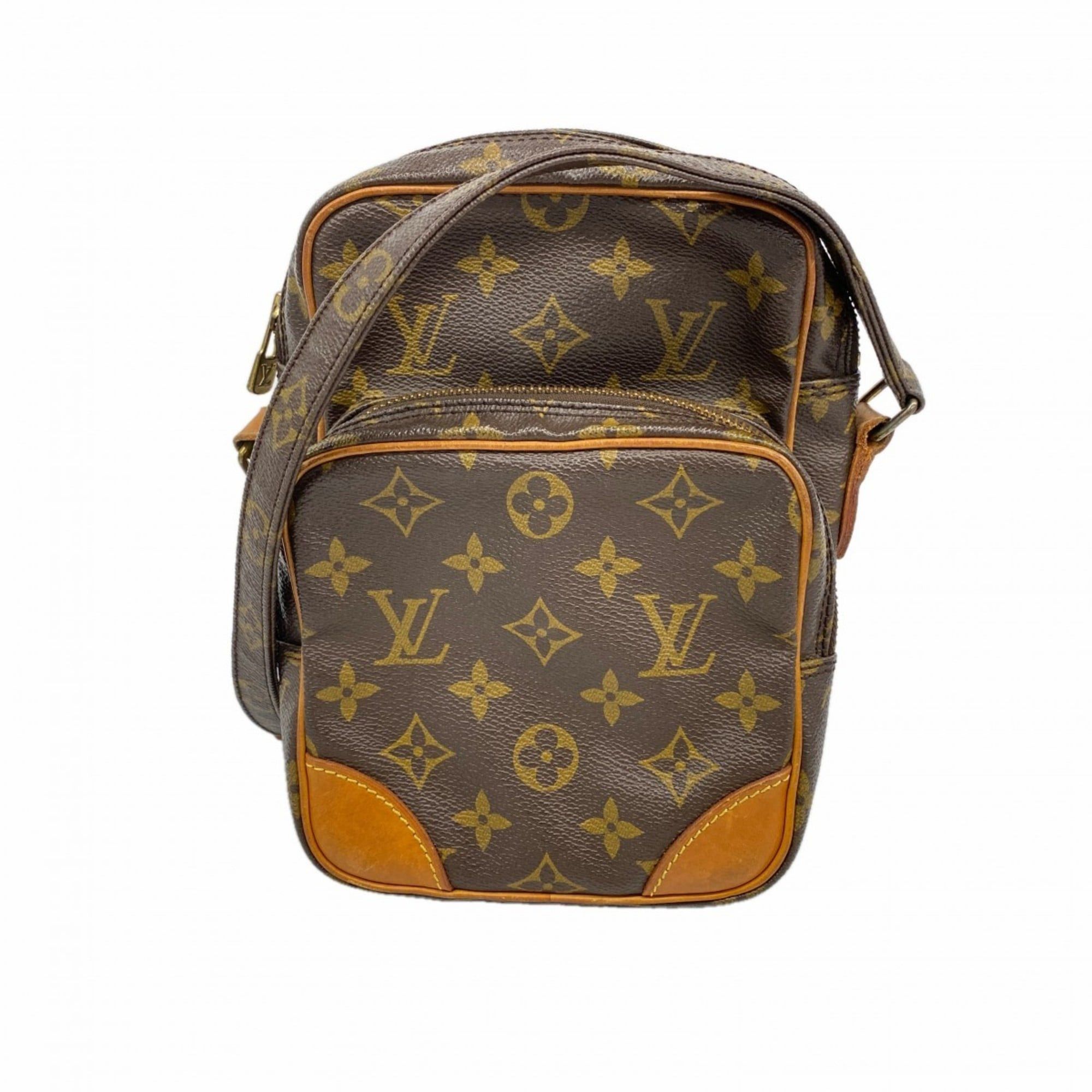 Louis Vuitton Monogram Amazon Shoulder Bag M45236 Brown Women's