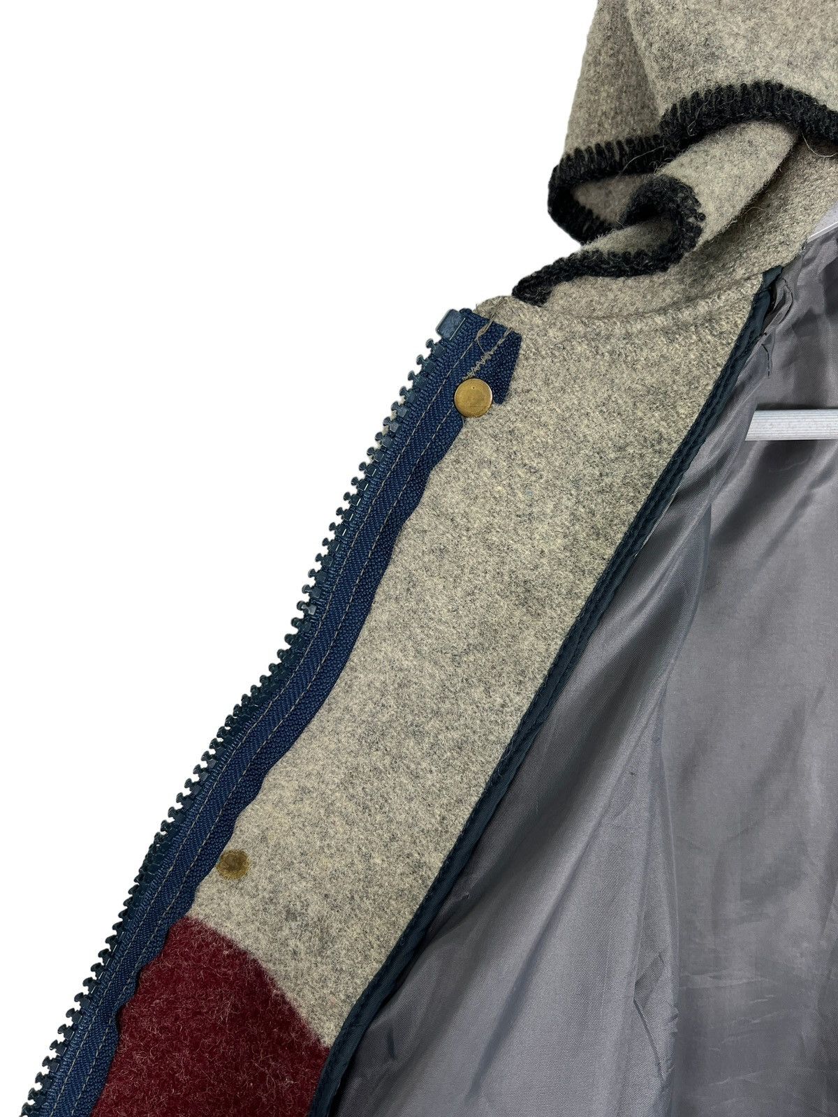 Woolrich Woolen Mills 🔥 VINTAGE WOOLRICH WOOL HOODIE JACKET Size US S / EU 44-46 / 1 - 10 Thumbnail