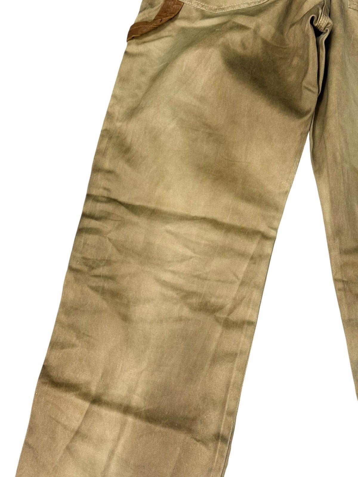 Isamu Katayama Backlash Carpenter Pant Isamu Katayama Leather Patchwork 3🟦2 Size US 31 - 15 Thumbnail