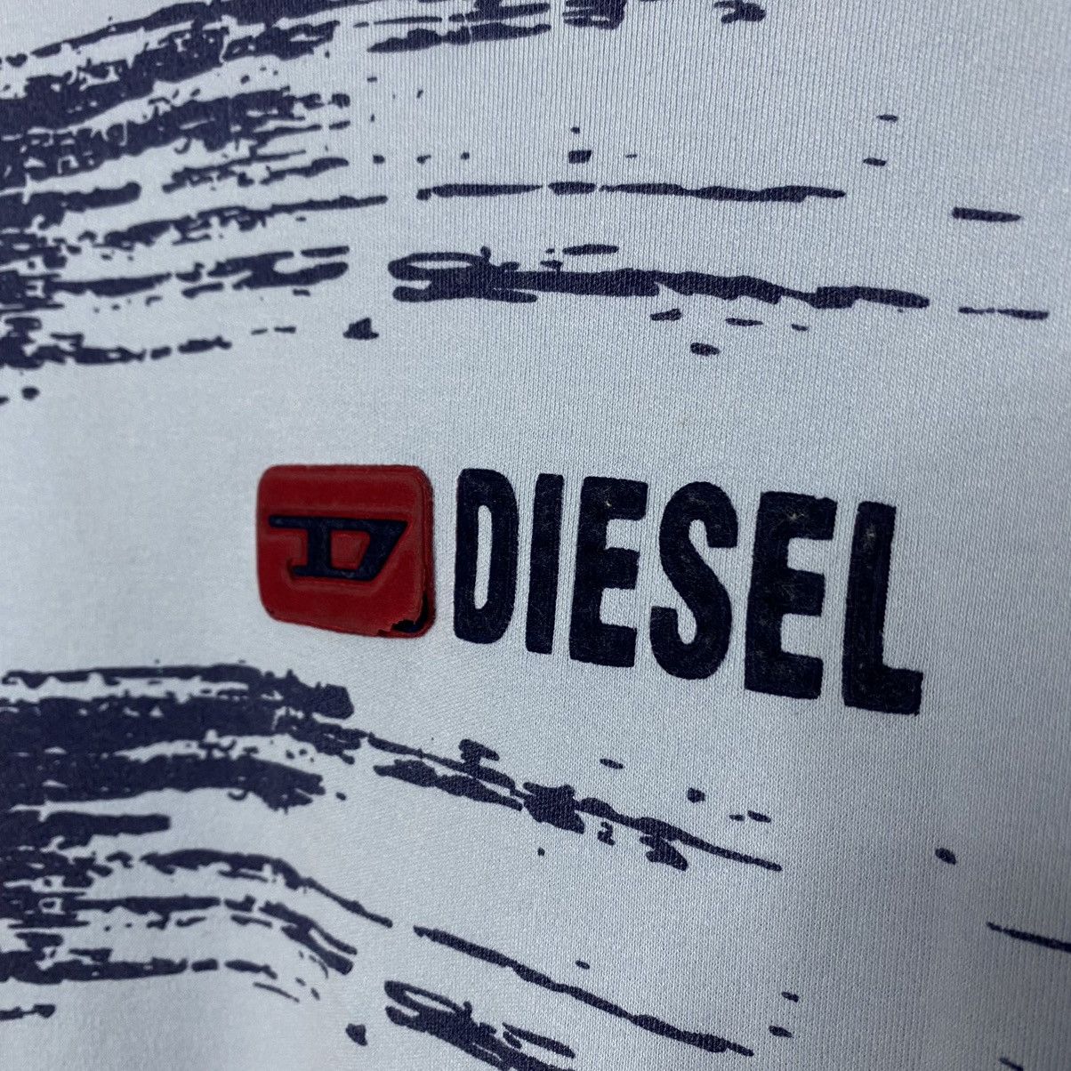 Diesel × Vintage Vintage Diesel Y2K printed Long Sleeve T-shirt center logo Size US M / EU 48-50 / 2 - 3 Thumbnail