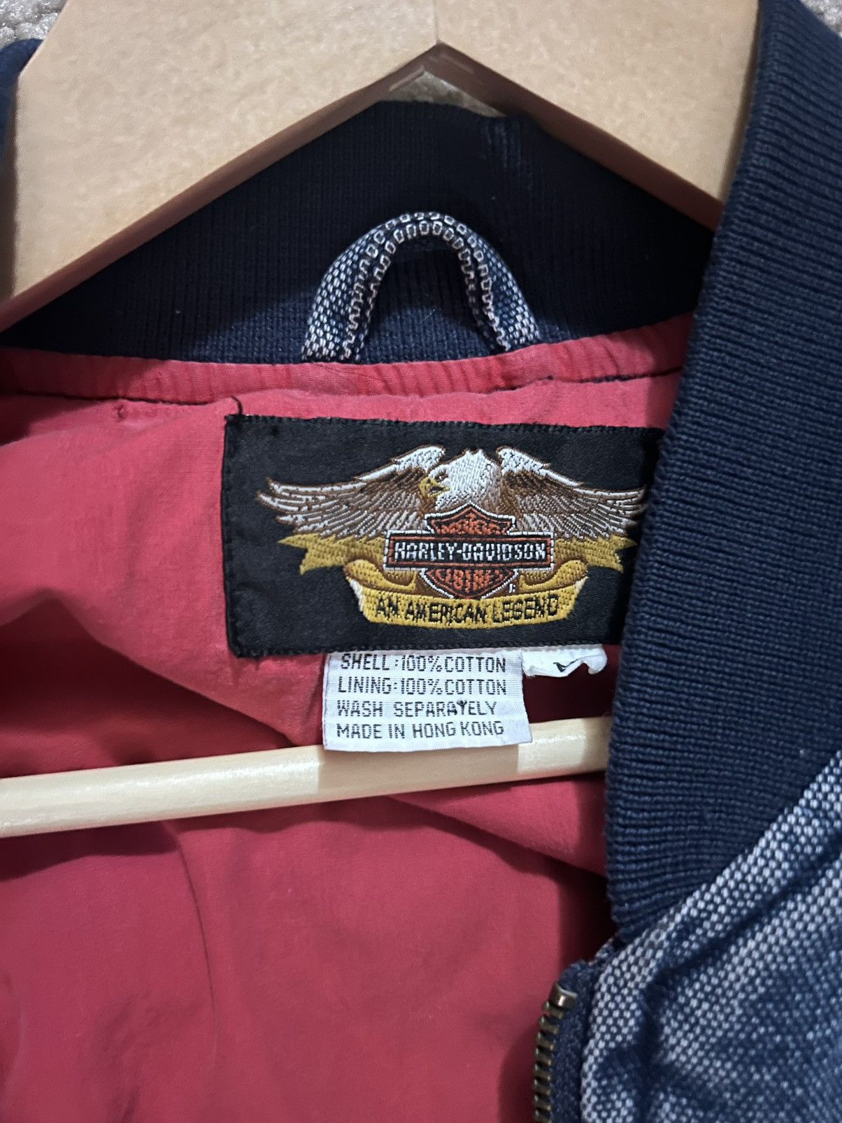 Harley Davidson Harley Davidson denim biker jacket Size US M / EU 48-50 / 2 - 3 Thumbnail