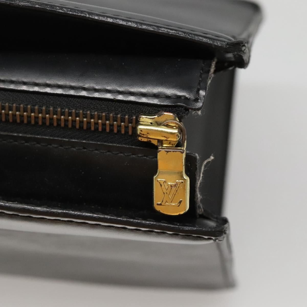 Louis Vuitton LOUIS VUITTON Epi Riviera Hand Bag Noir Black M48182 Size ONE SIZE - 9 Thumbnail