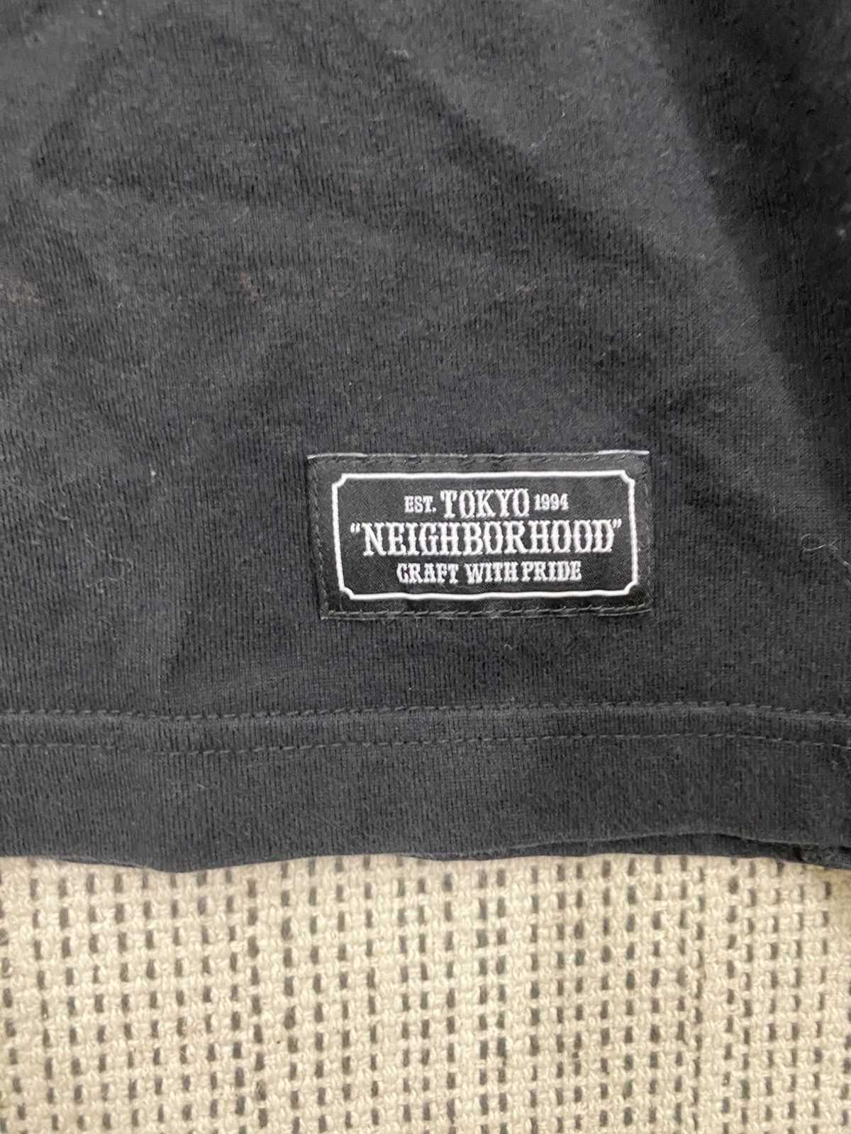 Neighborhood Neighborhood long sleeve tshirt single pocket Size US L / EU 52-54 / 3 - 8 Thumbnail