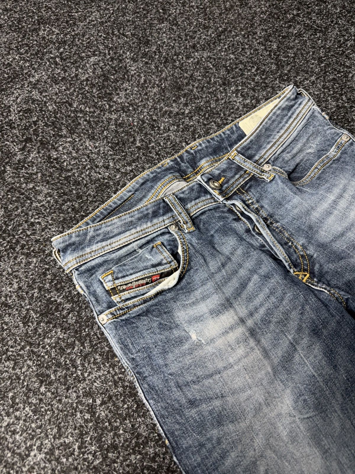 Diesel Vintage 00s Y2K Diesel Skinny SLEENKER-XDenim pants Jeans Size US 29 - 4 Thumbnail