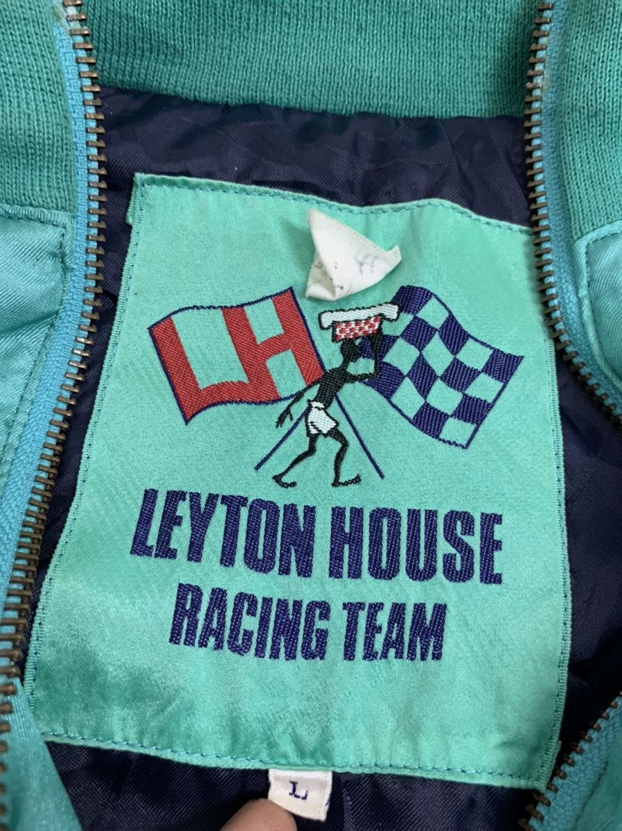 Sports Specialties Vintage LEYTON HOUSE RACING Team Bomber Jacket Size US L / EU 52-54 / 3 - 10 Thumbnail