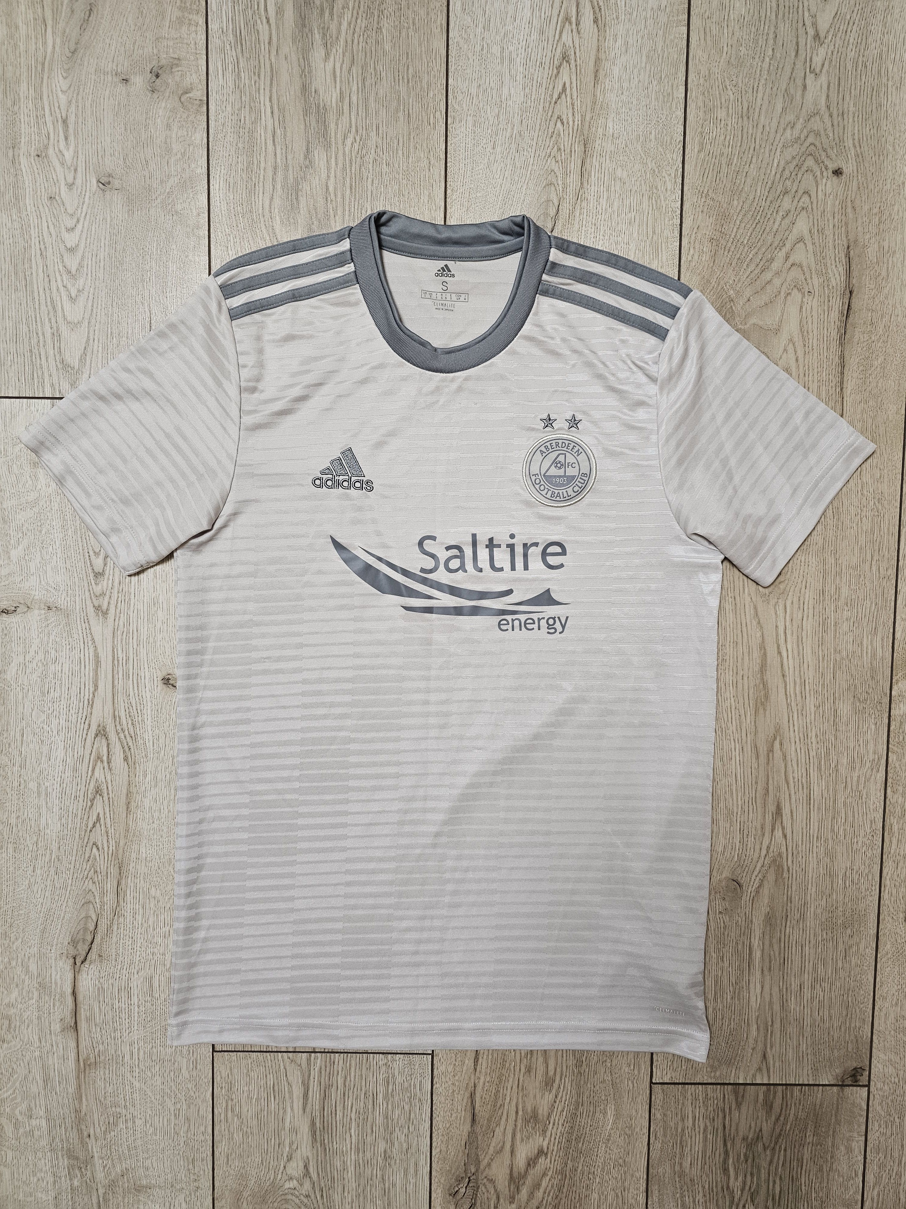 Adidas ABERDEEN 2018 2019 AWAY FOOTBALL SHIRT SOCCER JERSEY Size US S / EU 44-46 / 1 - 1 Thumbnail