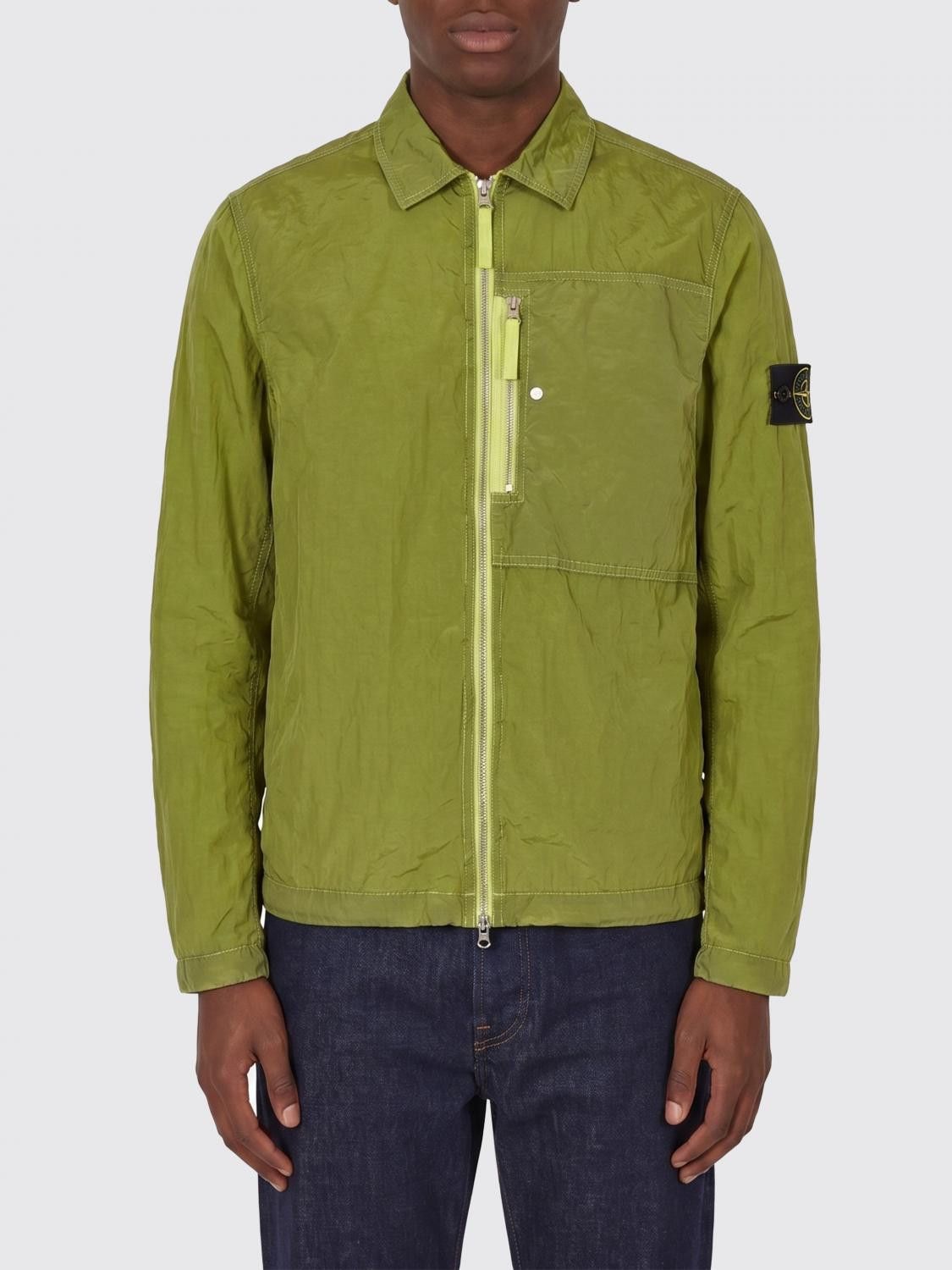 Stone Island Stone Island Jacket Men Green Size US XL / EU 56 / 4 - 1 Thumbnail