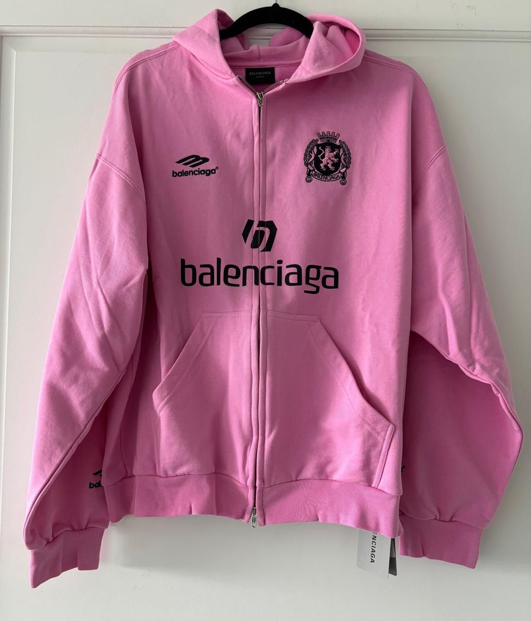 Balenciaga RARE Balenciaga Soccer Zip Up Hoodie TOKYO | Grailed