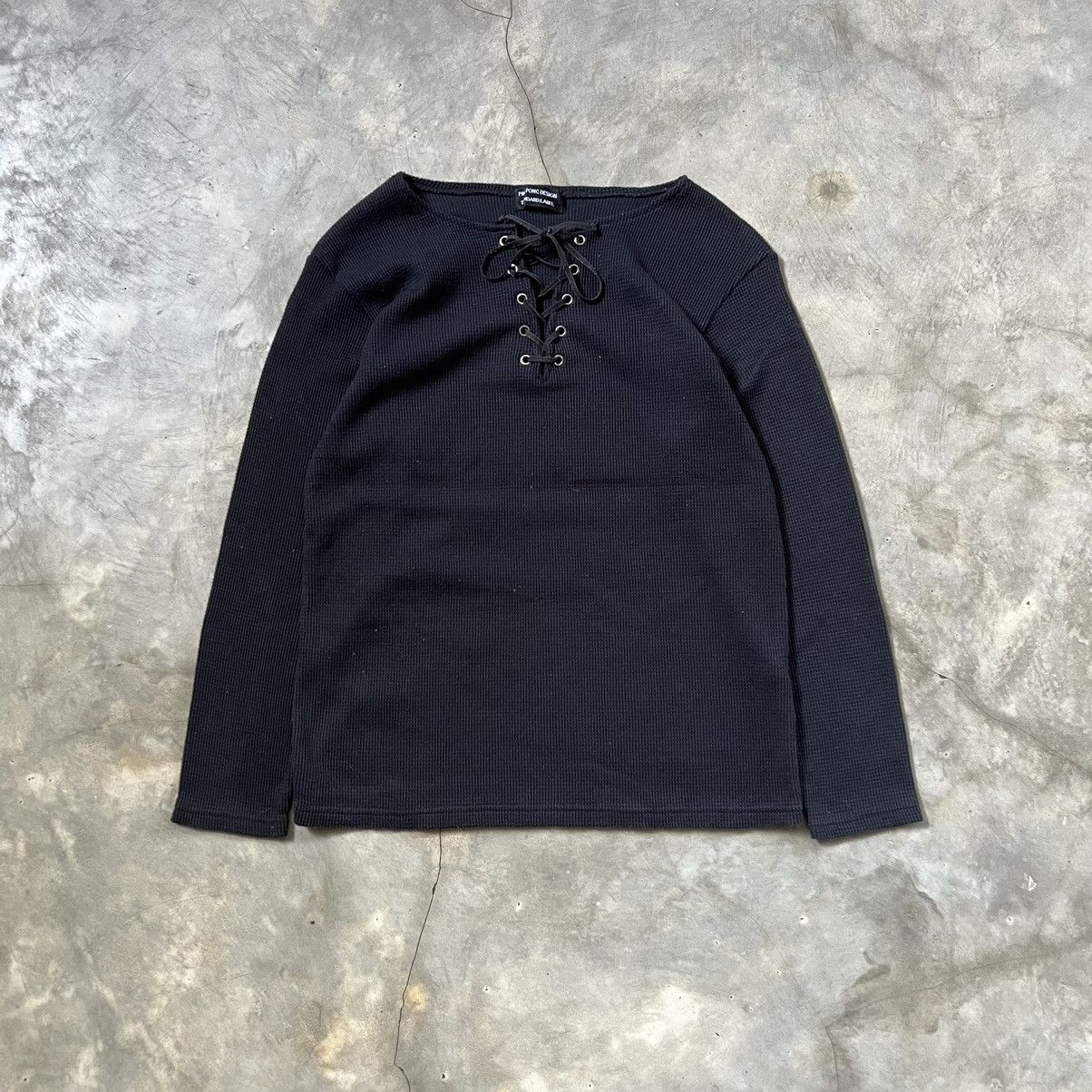 Hysteric Glamour Pinc Pong Design Vkei Style Lace Half Long Sleeve Shirt Size US M / EU 48-50 / 2 - 1 Thumbnail