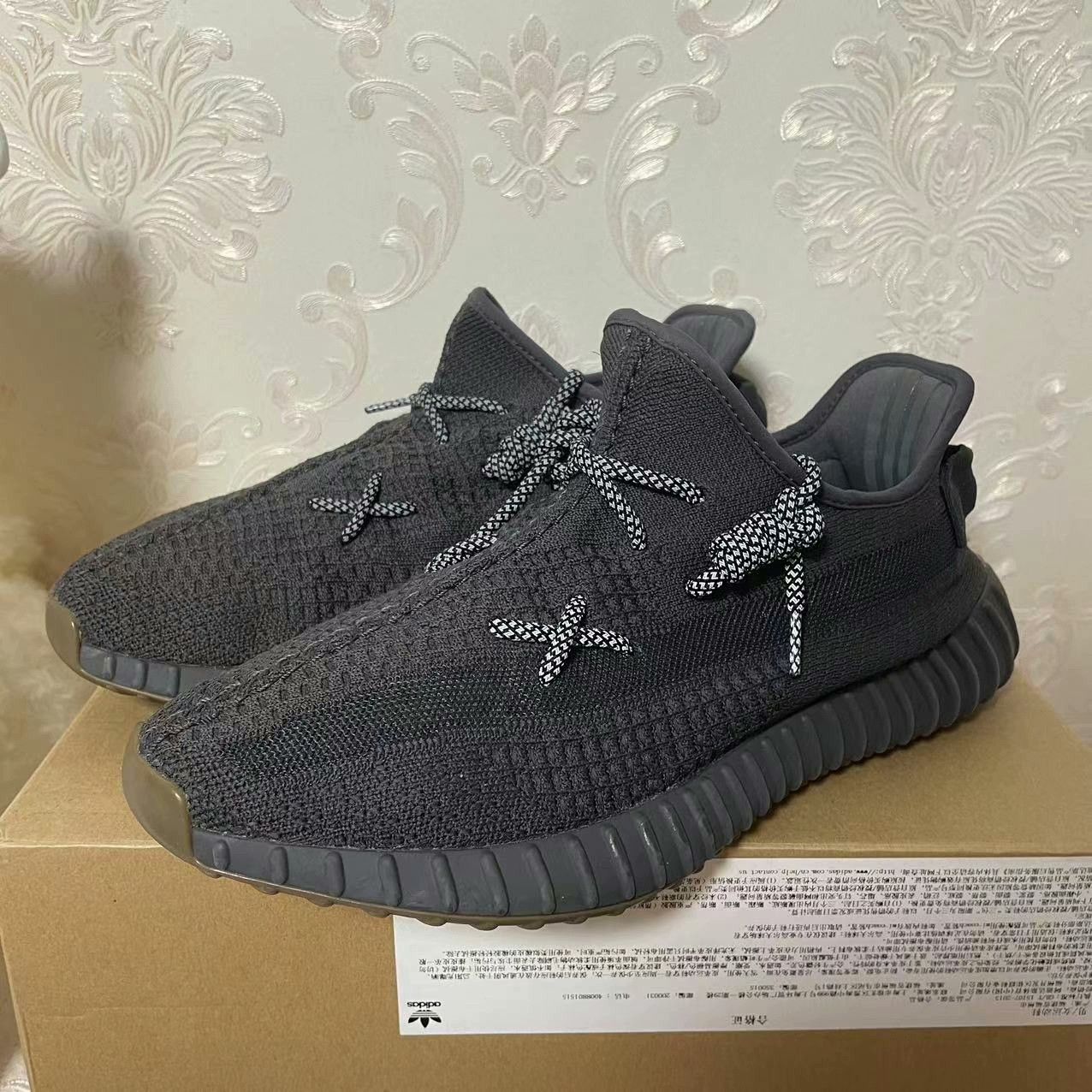 Adidas Adidas YEEZY Black Lowtop Sneakers 11 Men Size US 11 / EU 44 - 1 Thumbnail