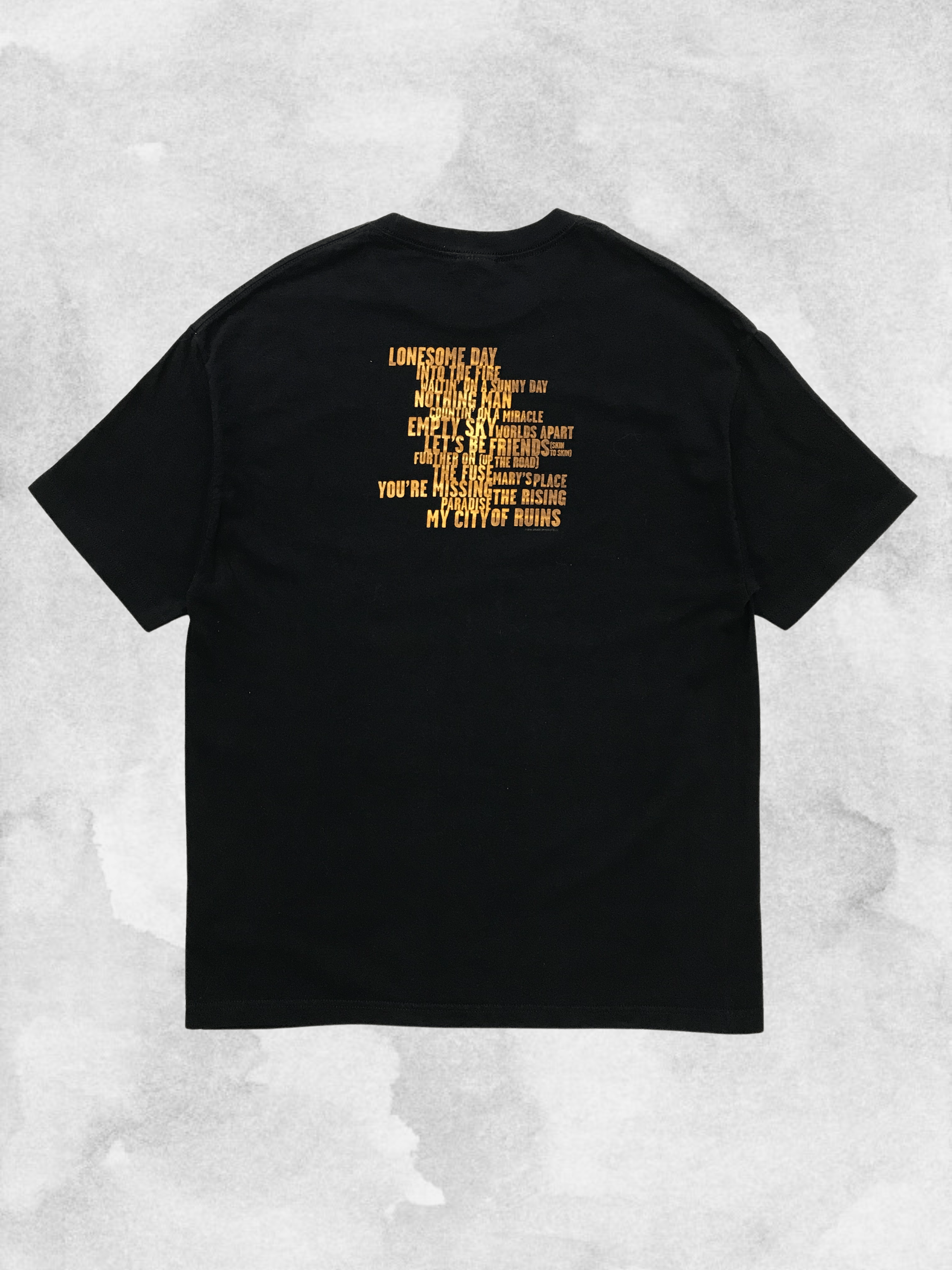 Band Tees BRUCE SPRINGSTEEN 2002 Vintage T-Shirt Tee 90s EStreet Band Size US XL / EU 56 / 4 - 2 Thumbnail