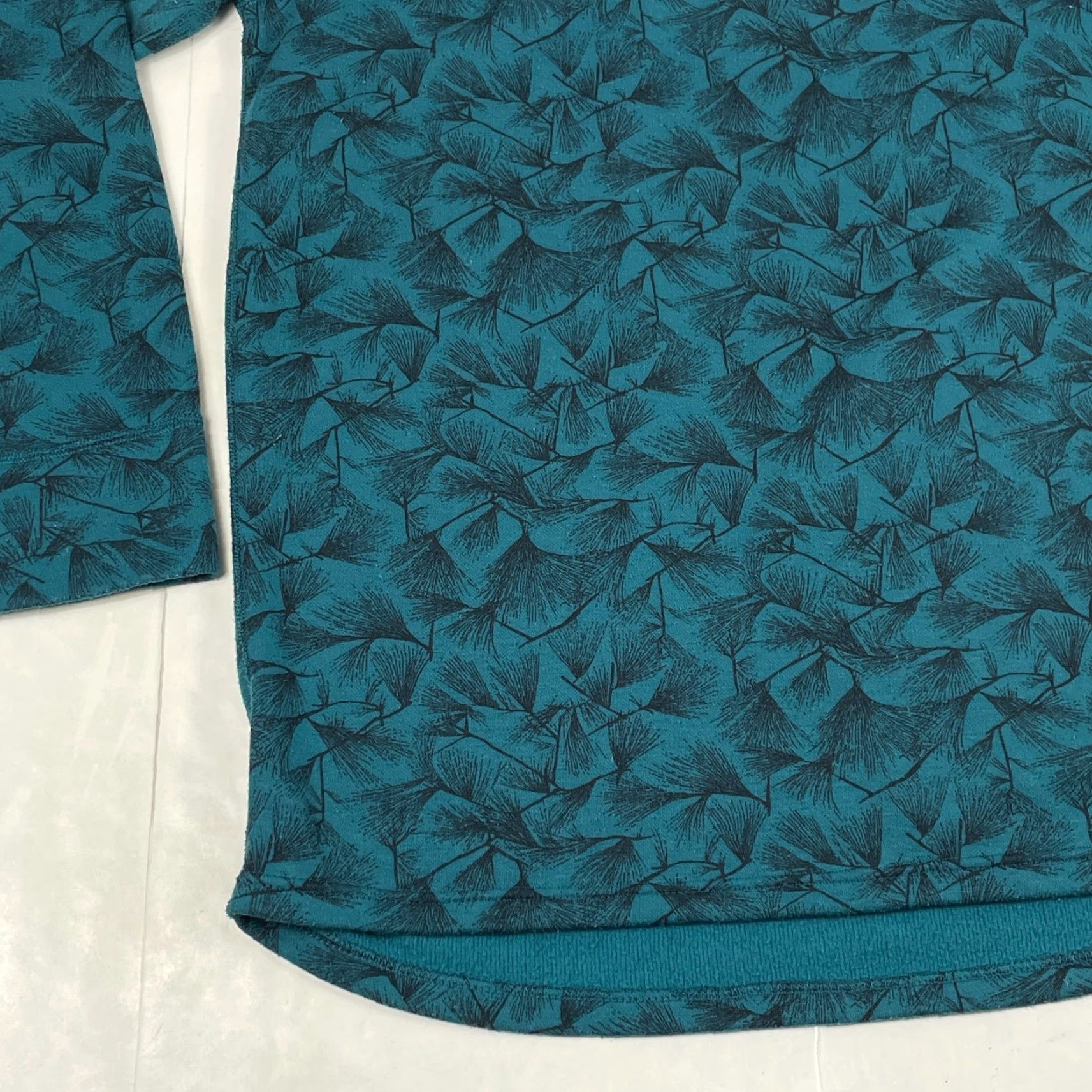 Vintage VINTAGE REI Sweater Mens Medium Green Fleece 1/4 Zip Floral Hiking Ski Golfing Shirt Size US M / EU 48-50 / 2 - 5 Thumbnail