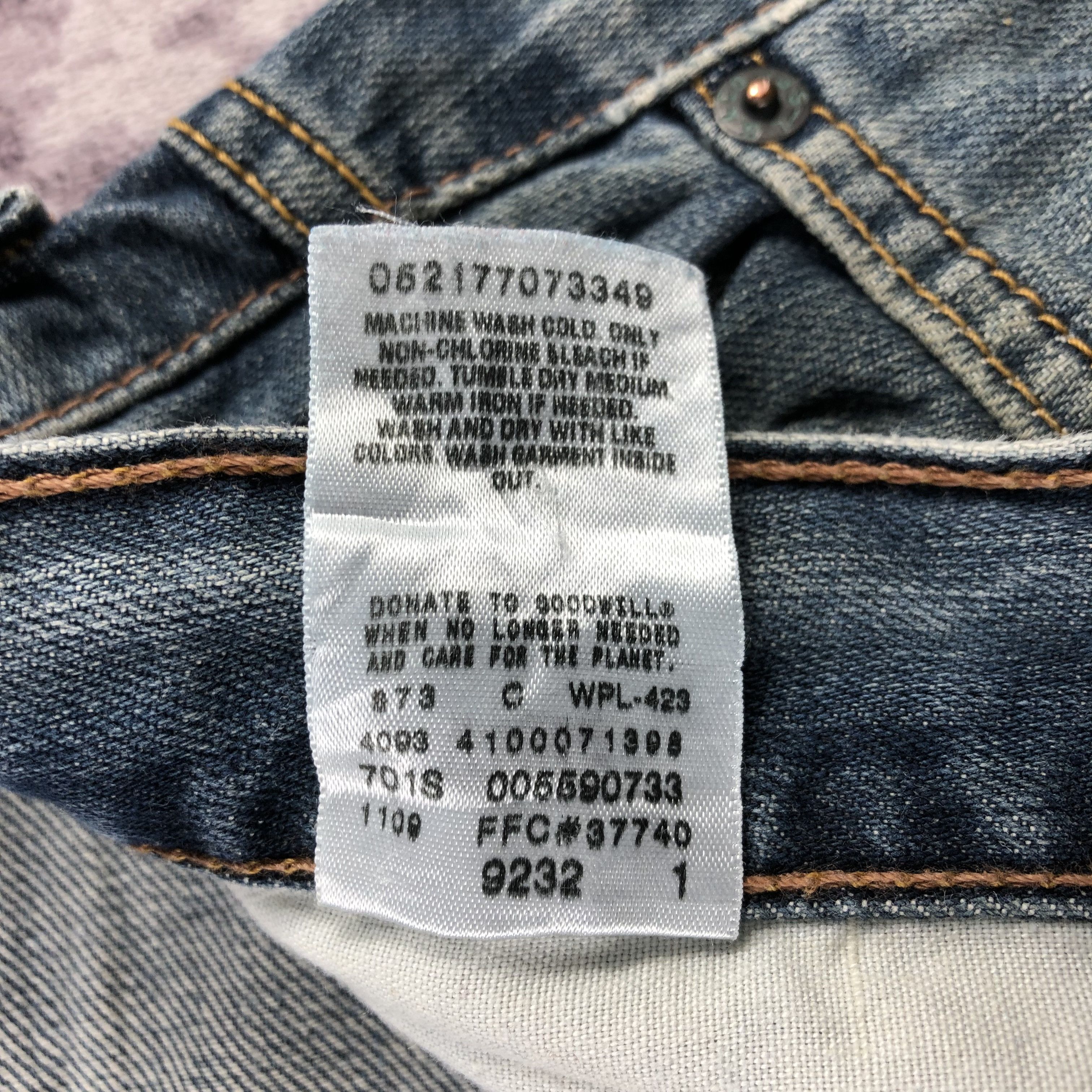 Levi's × Vintage Vintage Blue Wash Levis 559 Jeans-JM2891 Size US 39 - 11 Thumbnail