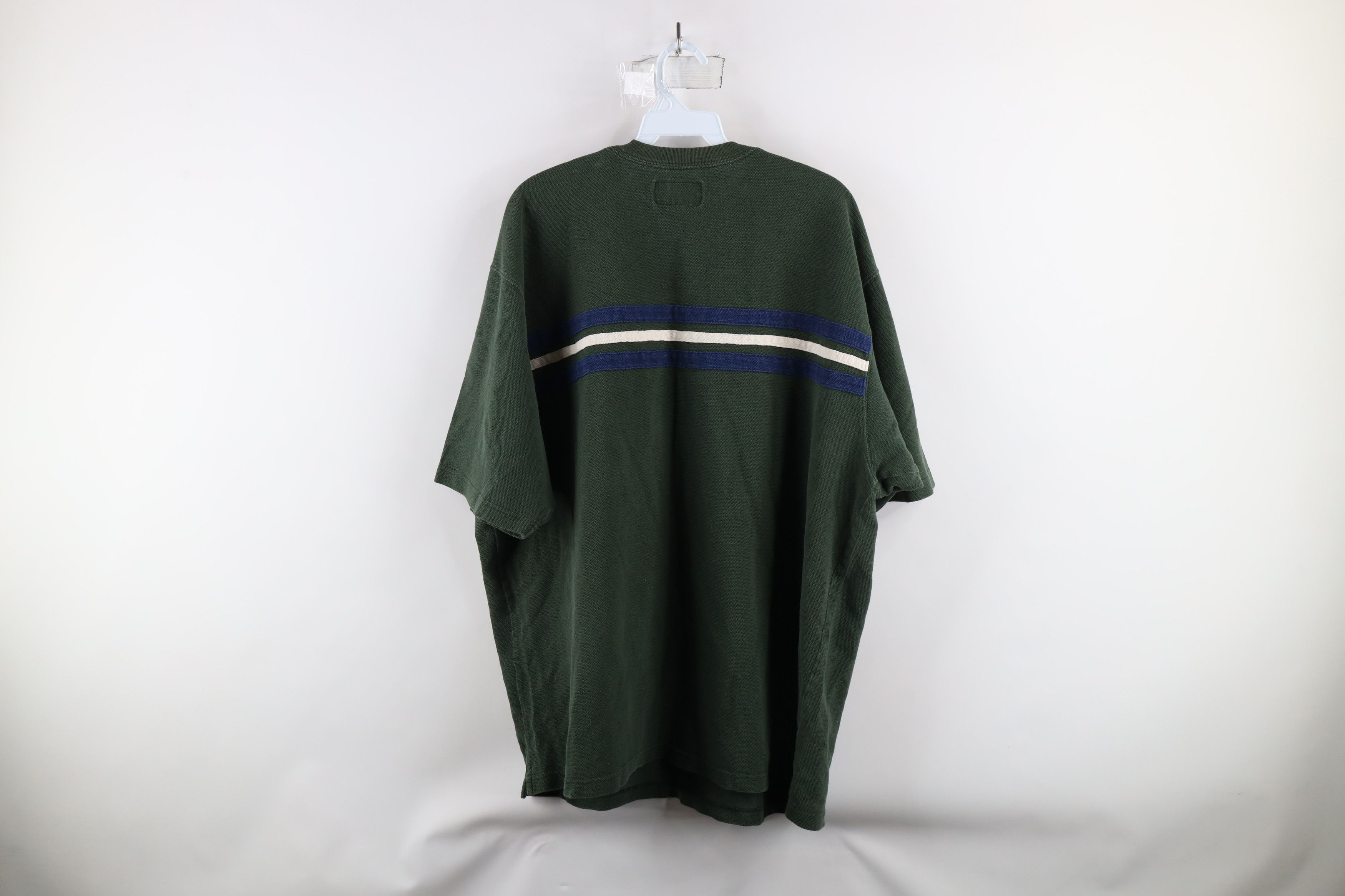 Abercrombie & Fitch × Vintage Vintage 90s Abercrombie & Fitch Thermal Knit T-Shirt USA Size US XXL / EU 58 / 5 - 6 Thumbnail