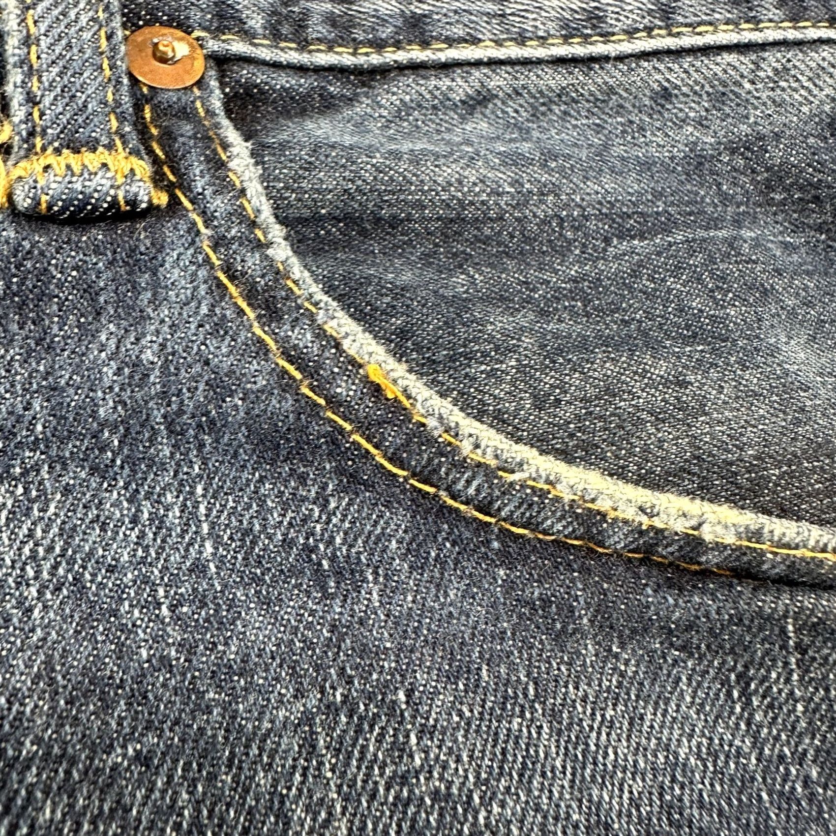 Polo Ralph Lauren Polo Ralph Lauren Jeans Slim Fit 32x32 Blue Denim Straight Leg 5-Pocket Dark Wash Cotton Mens Regular Size Click to Buy Size US XS / EU 42 / 0 - 4 Thumbnail