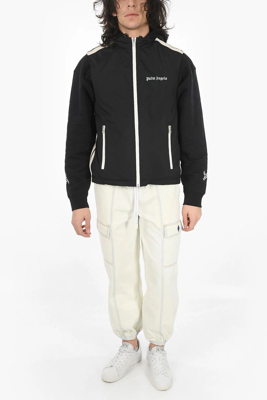 Palm Angels og1mm0326 Nylon Gilet in Black Size US S / EU 44-46 / 1 - 4 Thumbnail