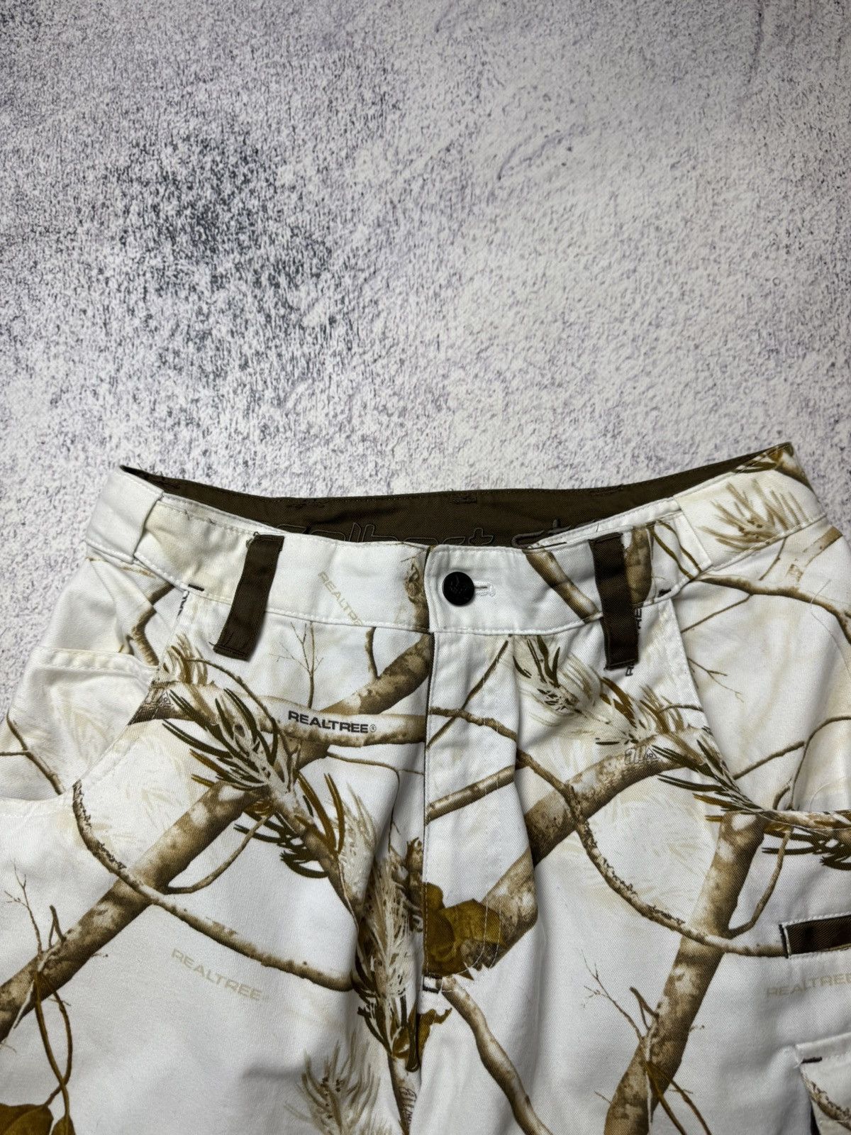 Vintage Vintage Engelbert Strauss Cargo Workwear Denim Shorts Size US 32 / EU 48 - 9 Thumbnail