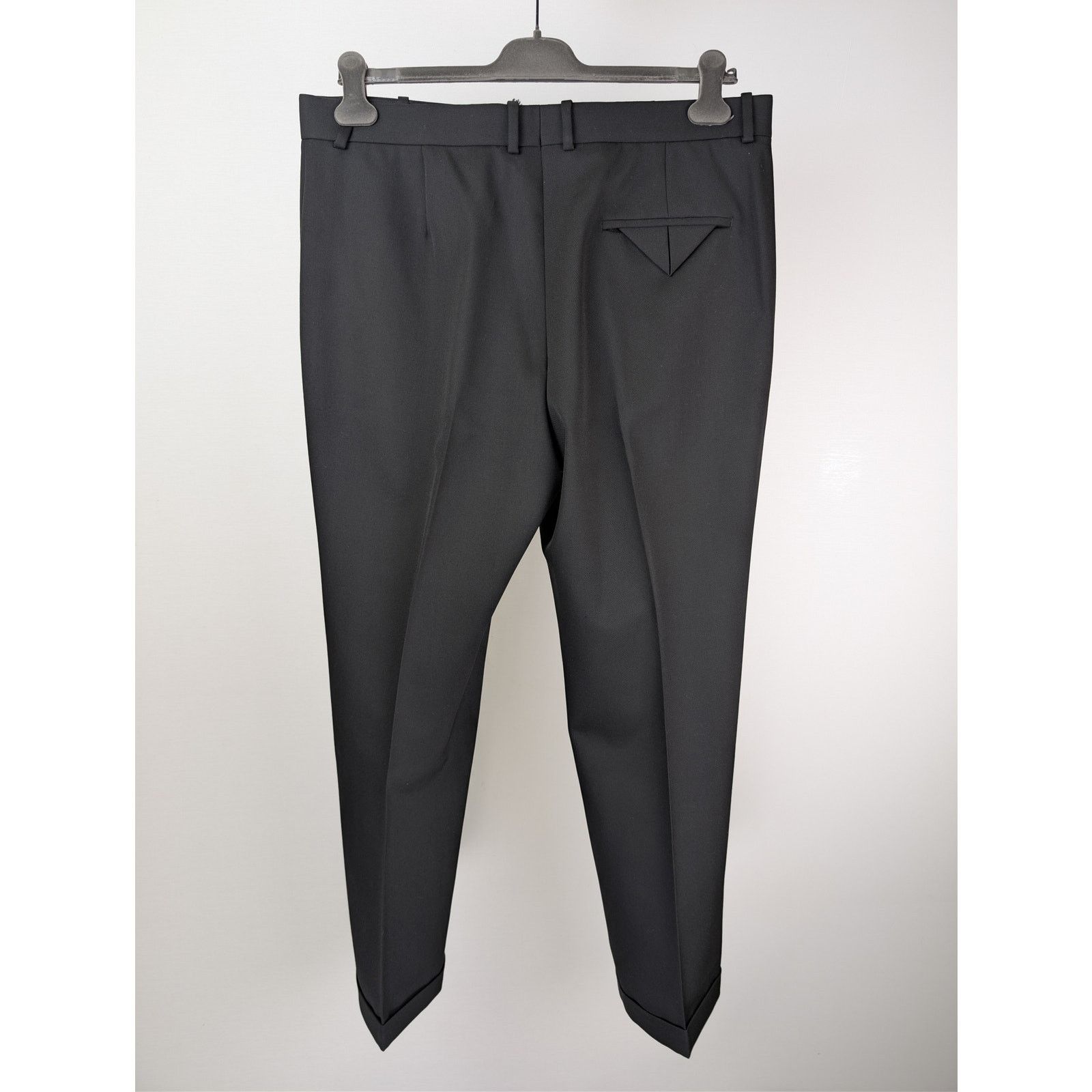 Bottega Veneta o1rshd1 Grain De Poudre Stretch Trousers / Casual Pants Size US 38 / EU 54 - 10 Thumbnail