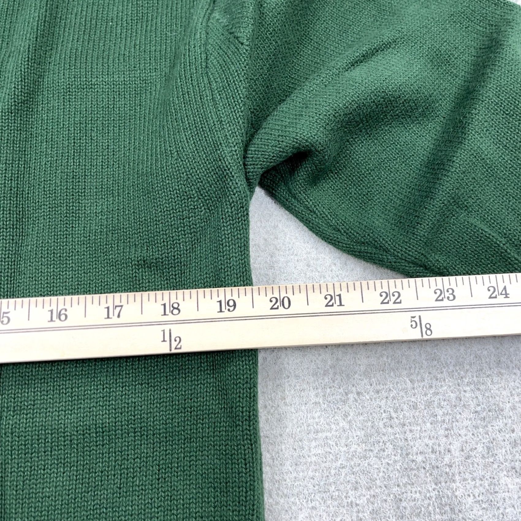 Tommy Hilfiger Tommy Hilfiger Sweater Mens S Green Men Heavy Knit Crewneck Grandpa Crest Golf Size US S / EU 44-46 / 1 - 7 Thumbnail