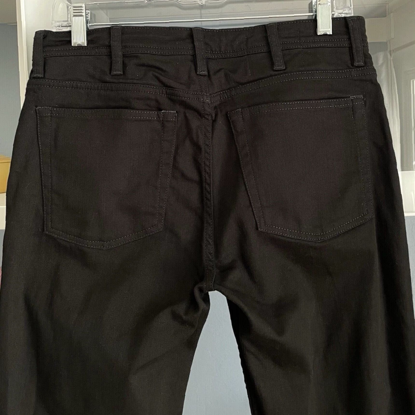 Acne Studios Acne Studios Jeans Women Bla Konst South Stay Black Straight Mid Rise 30 Size Black Straight Jeans Womens Size 30" / US 8 / IT 44 - 4 Thumbnail