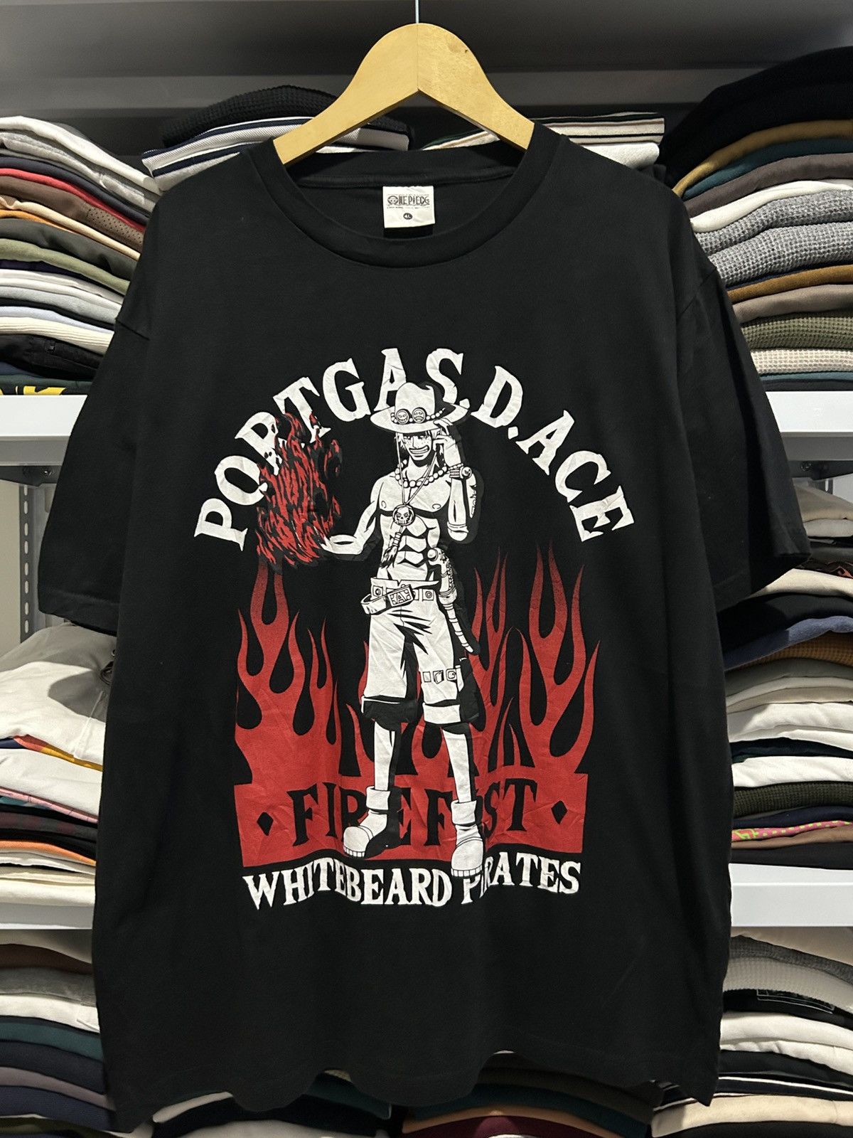 One Piece 🔥VERY RARE🔥 ONE PIECE PORTGAS D ACE Size US XXL / EU 58 / 5 - 1 Thumbnail