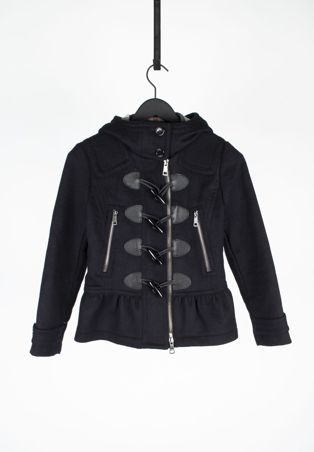 Burberry Original Burberry Brit Duffle Short Jacket Size UK 6 H4911 Size M / US 6-8 / IT 42-44 - 1 Thumbnail