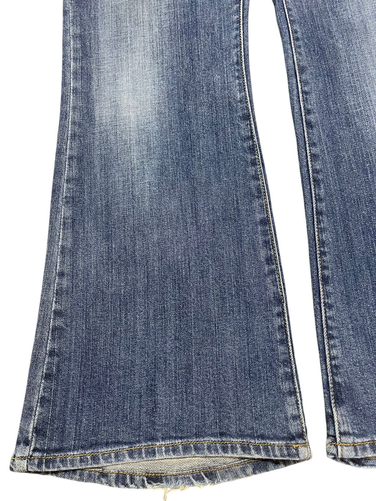 Hypebeast Vintage Japanese Brand Bush Pants Faded Wash Wide Leg Jeans Size US 30 / EU 46 - 7 Thumbnail
