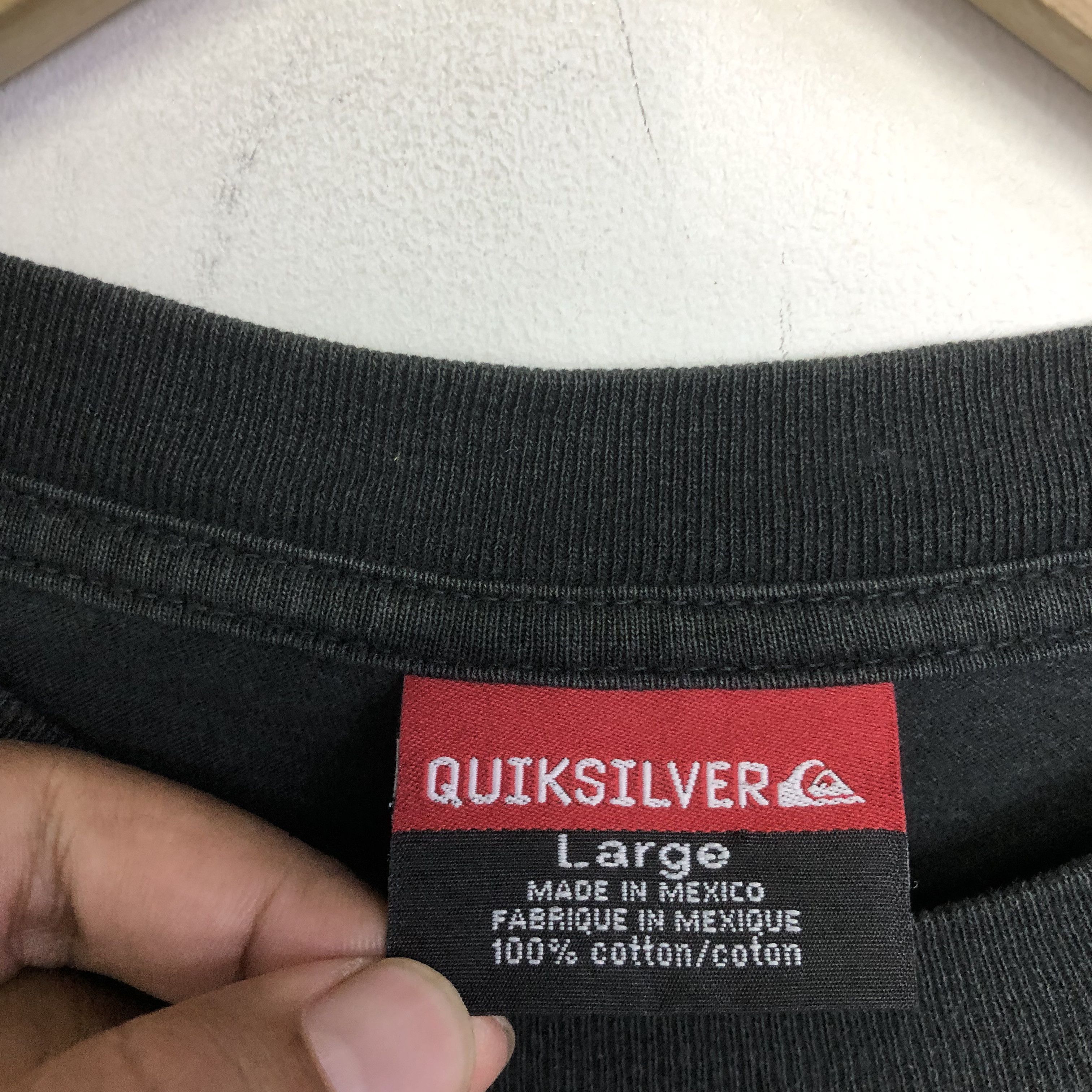 Quiksilver QUIKSILVER VINTGE SPELLOUT LONG SLEEVE SHIRT Size US L / EU 52-54 / 3 - 9 Thumbnail