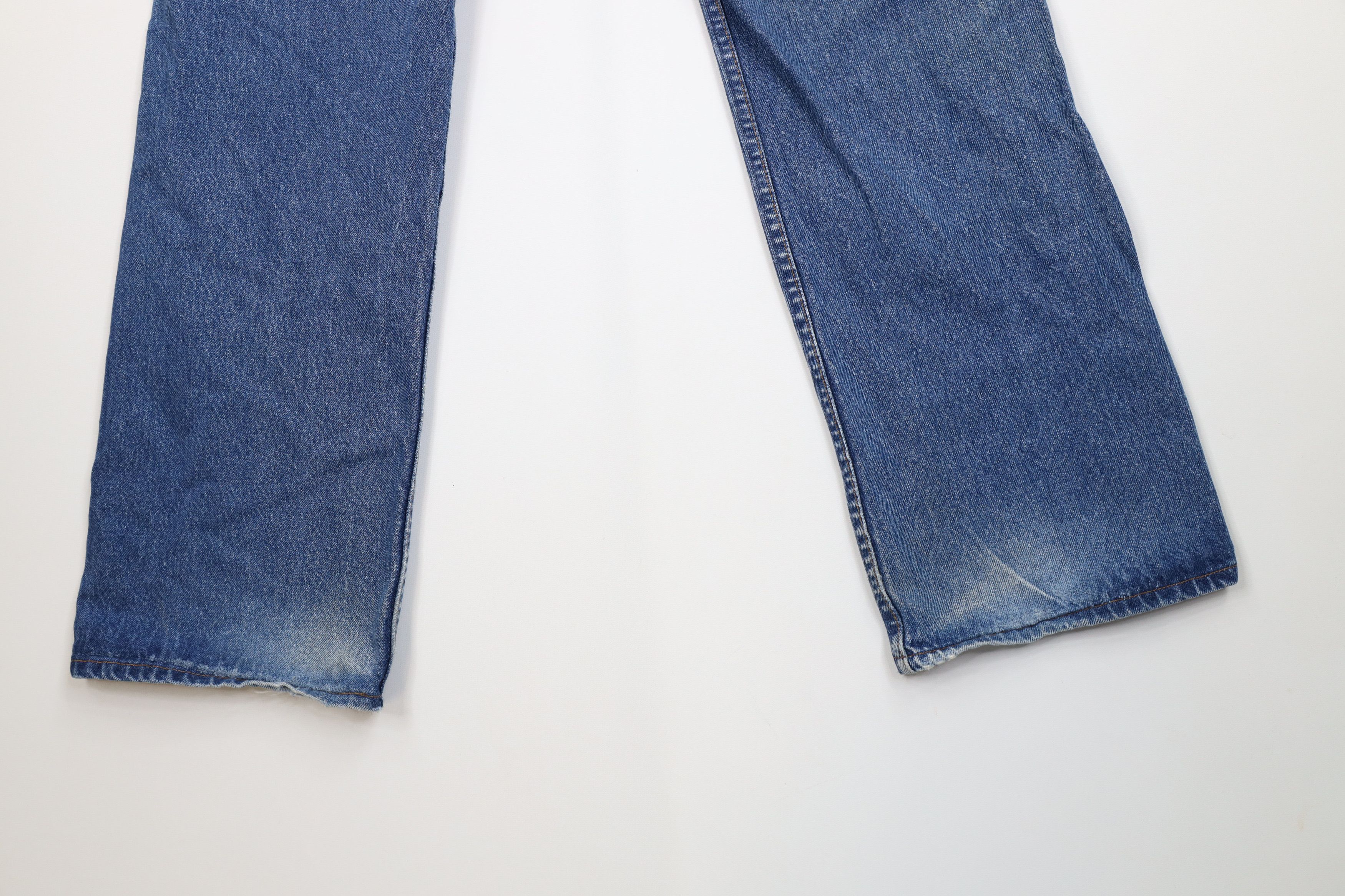 Levi's Vintage 90s Levis 517 Orange Tab Flared Wide Leg Jeans USA Size US 38 / EU 54 - 13 Thumbnail