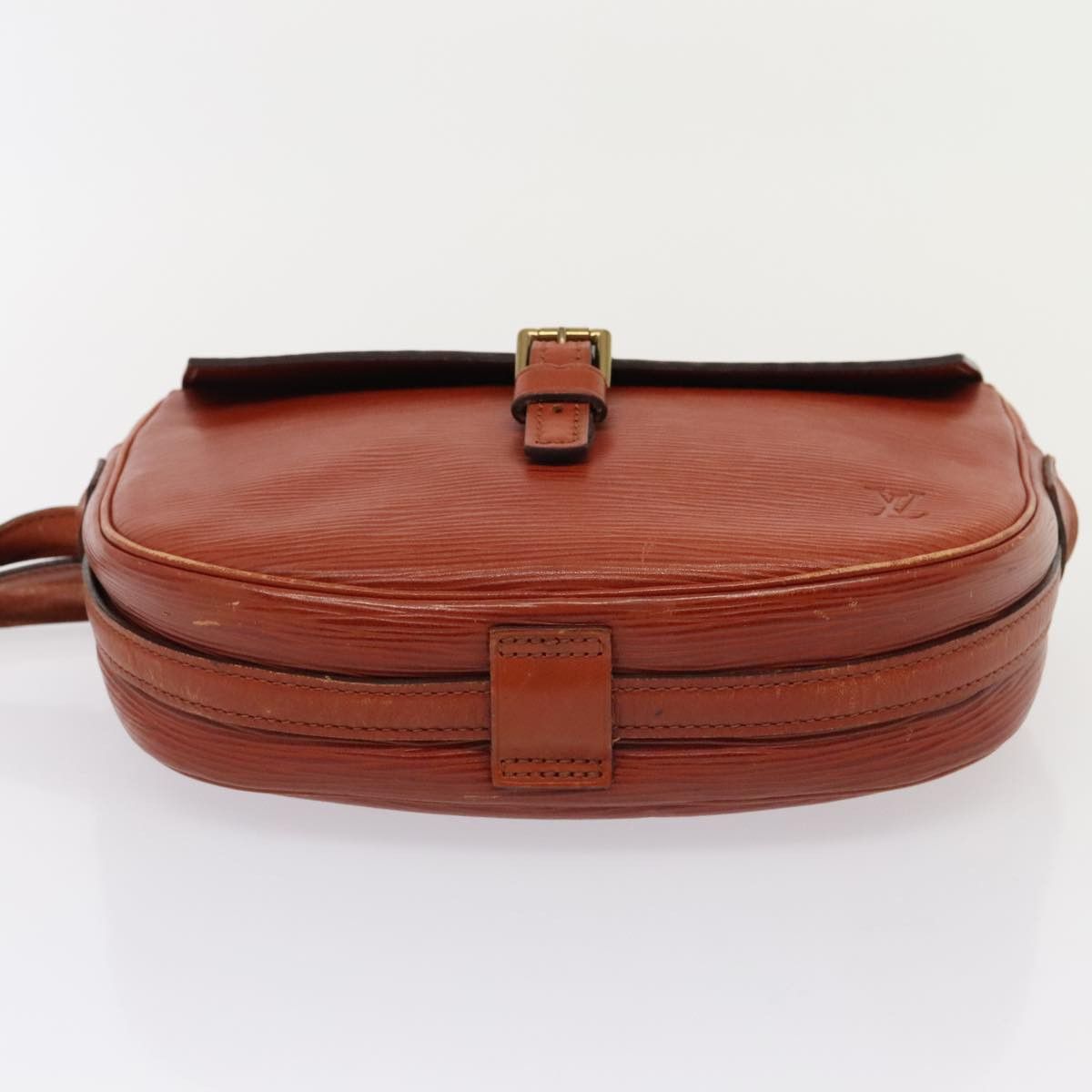 Louis Vuitton LOUIS VUITTON Epi Jeune Fillemm Shoulder Bag Brown M52153 Size ONE SIZE - 9 Thumbnail