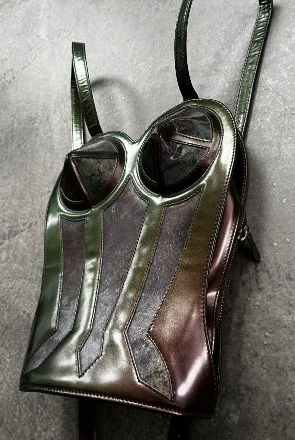 Jean Paul Gaultier Jean Paul Gaultier “Tamamushi” Iridescent Spine Backpack Size ONE SIZE - 4 Thumbnail