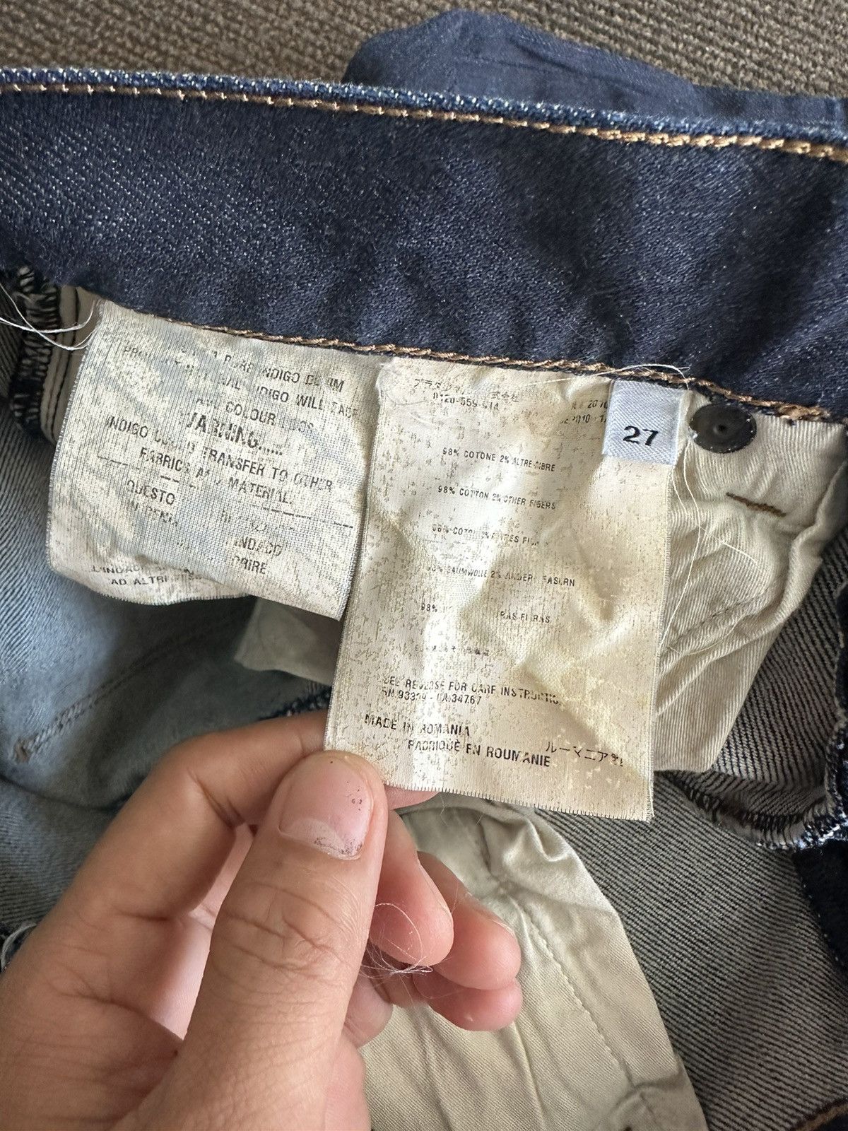 Designer × Prada Prada denim jeans Size US 27 - 7 Thumbnail