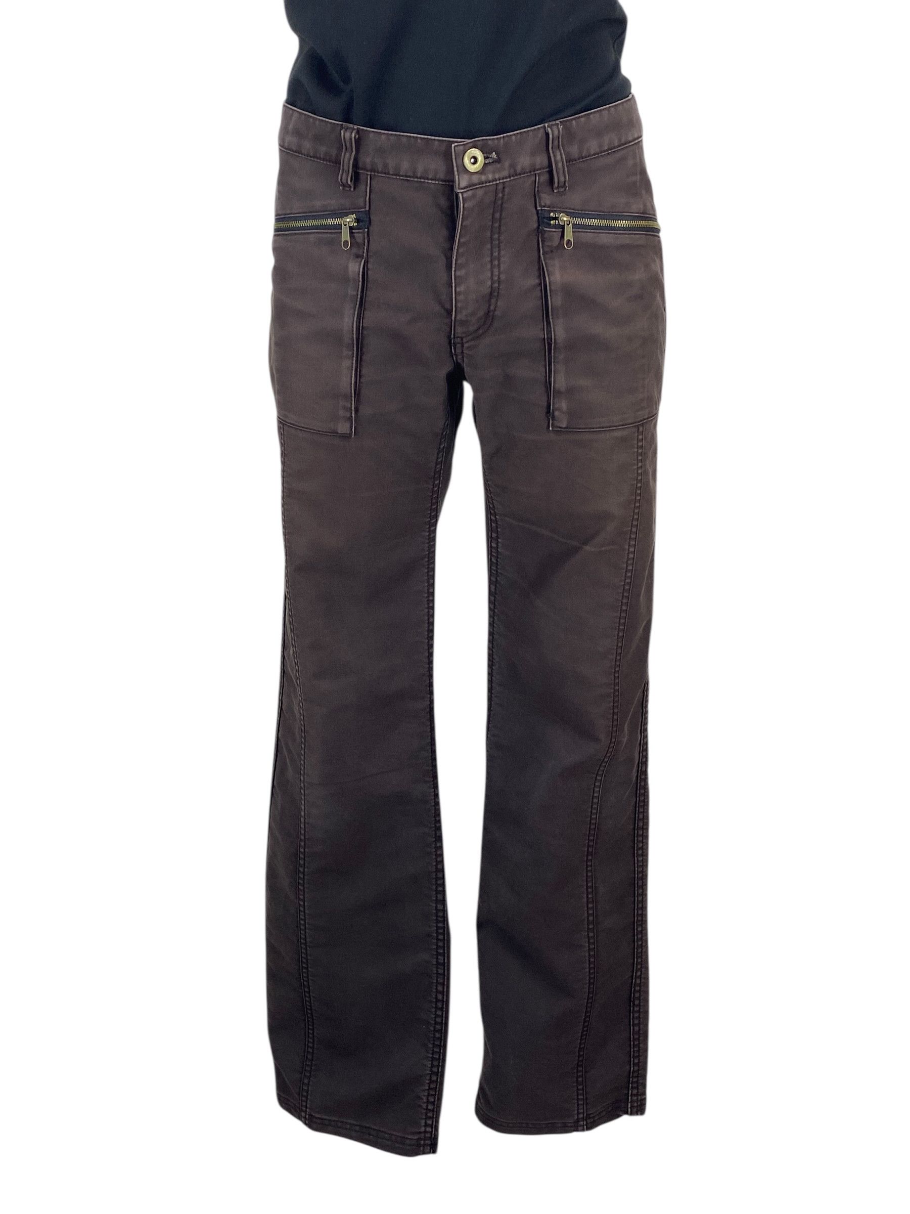 If Six Was Nine Baker Pocket Straigt Leg Low Rise Pants Size 27" / US 4 / IT 40 - 2 Thumbnail