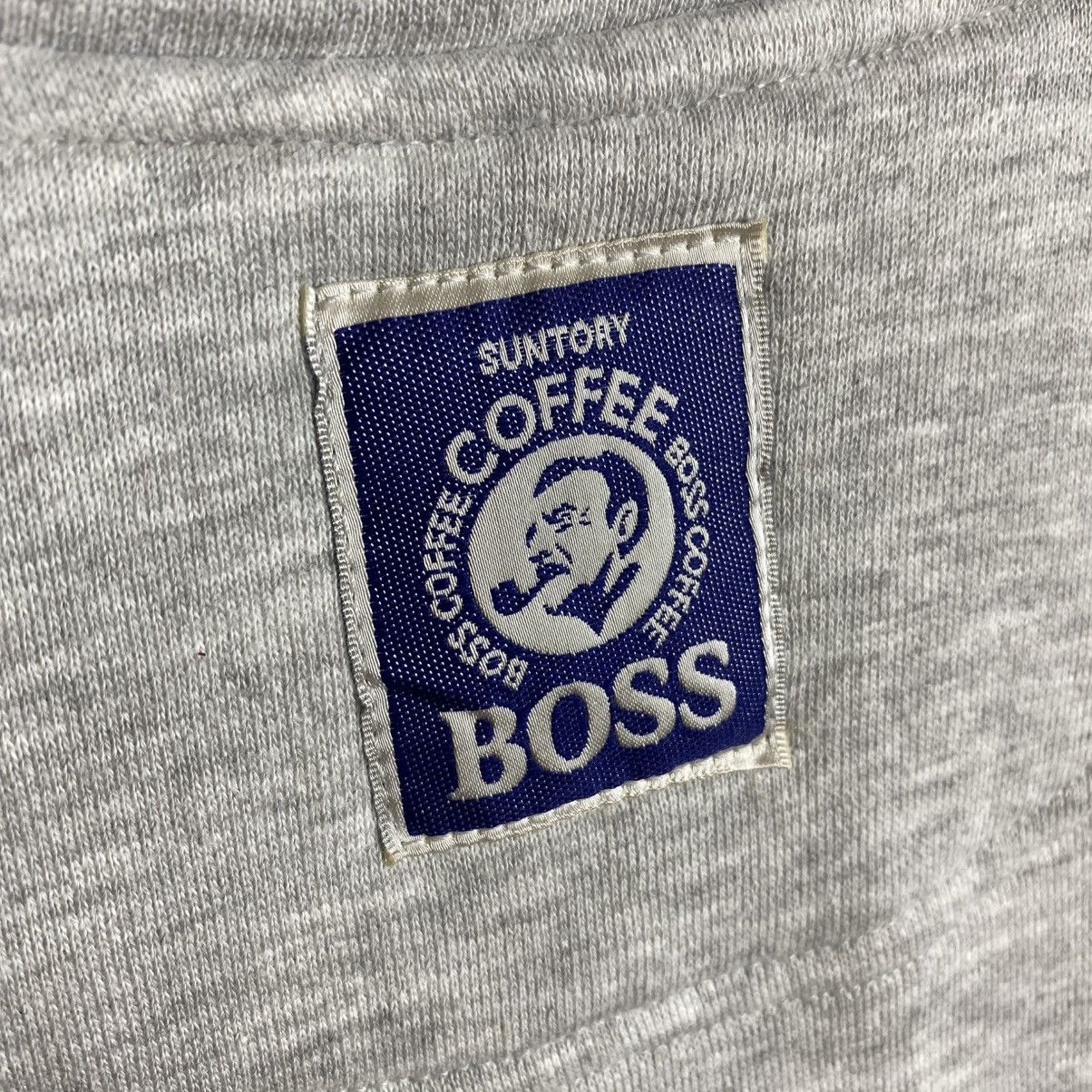 Vintage Vintage Suntory Coffee Boss Half Zip Pullover Sweatshirt Size US L / EU 52-54 / 3 - 11 Thumbnail