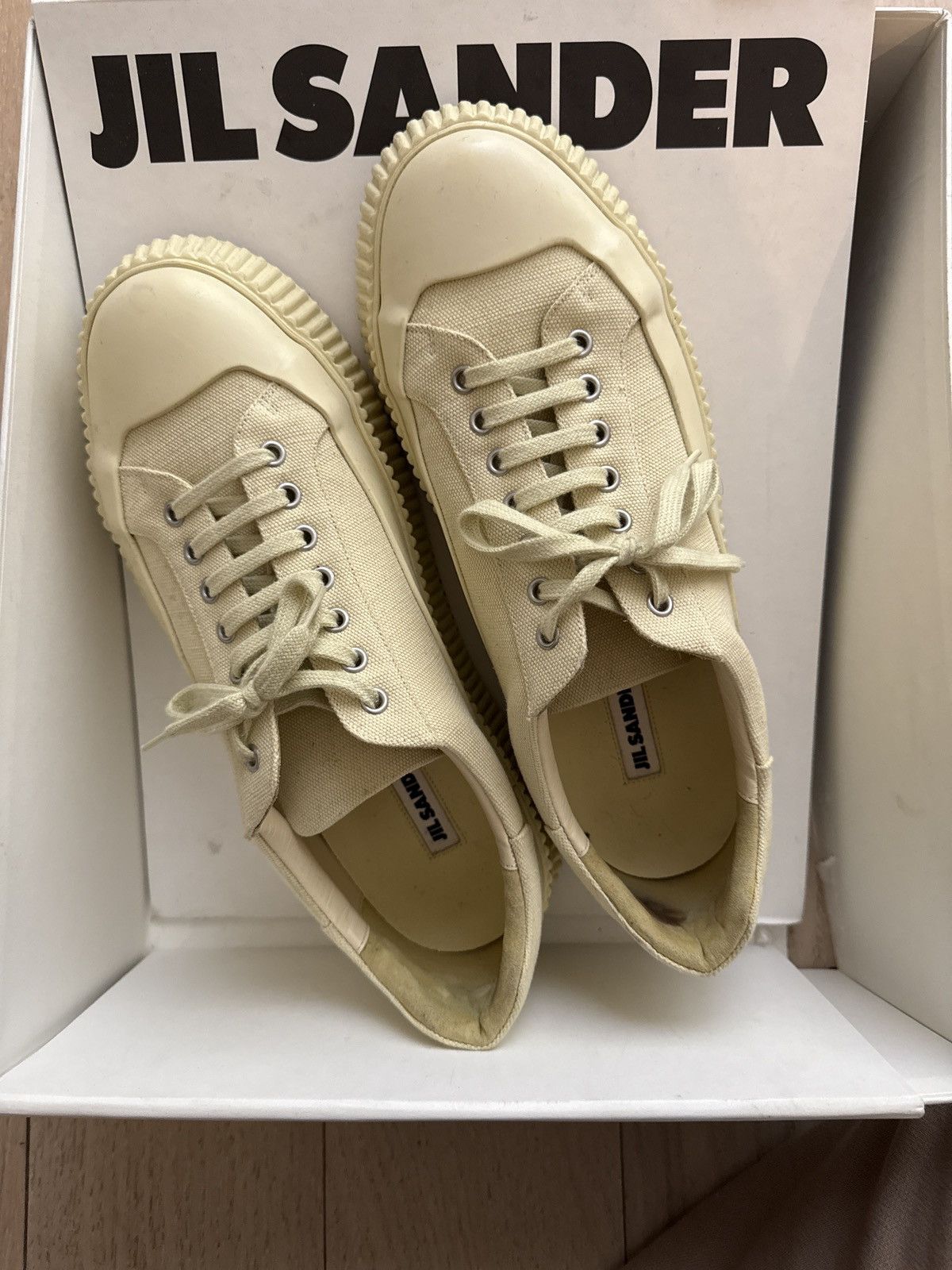 Jil Sander Jil Sander creeper sneaker large fitting 44 Size US 11.5 / EU 44-45 - 3 Thumbnail