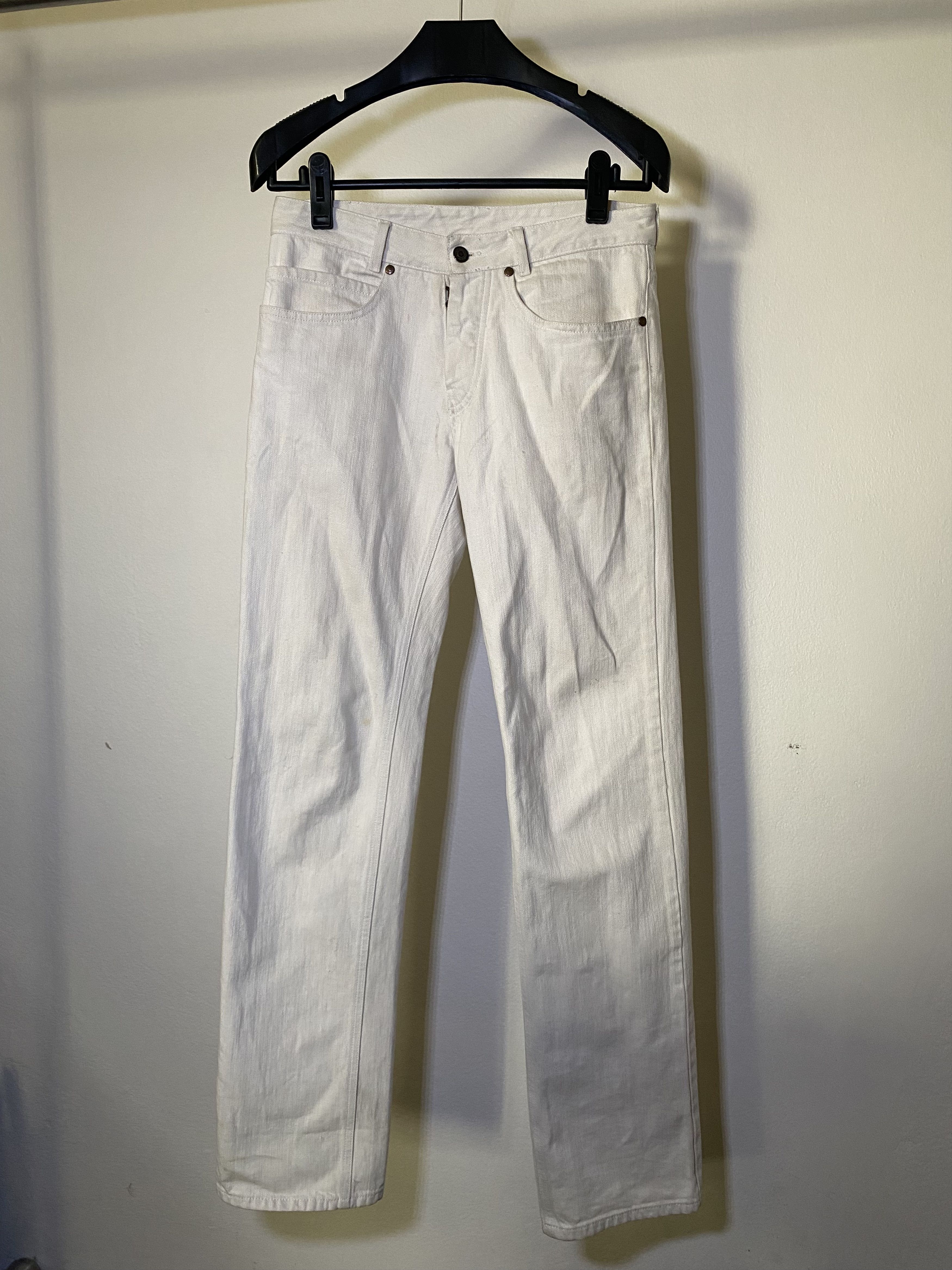 Maison Martin Margiela Line 14 Slim Jeans – White Denim
