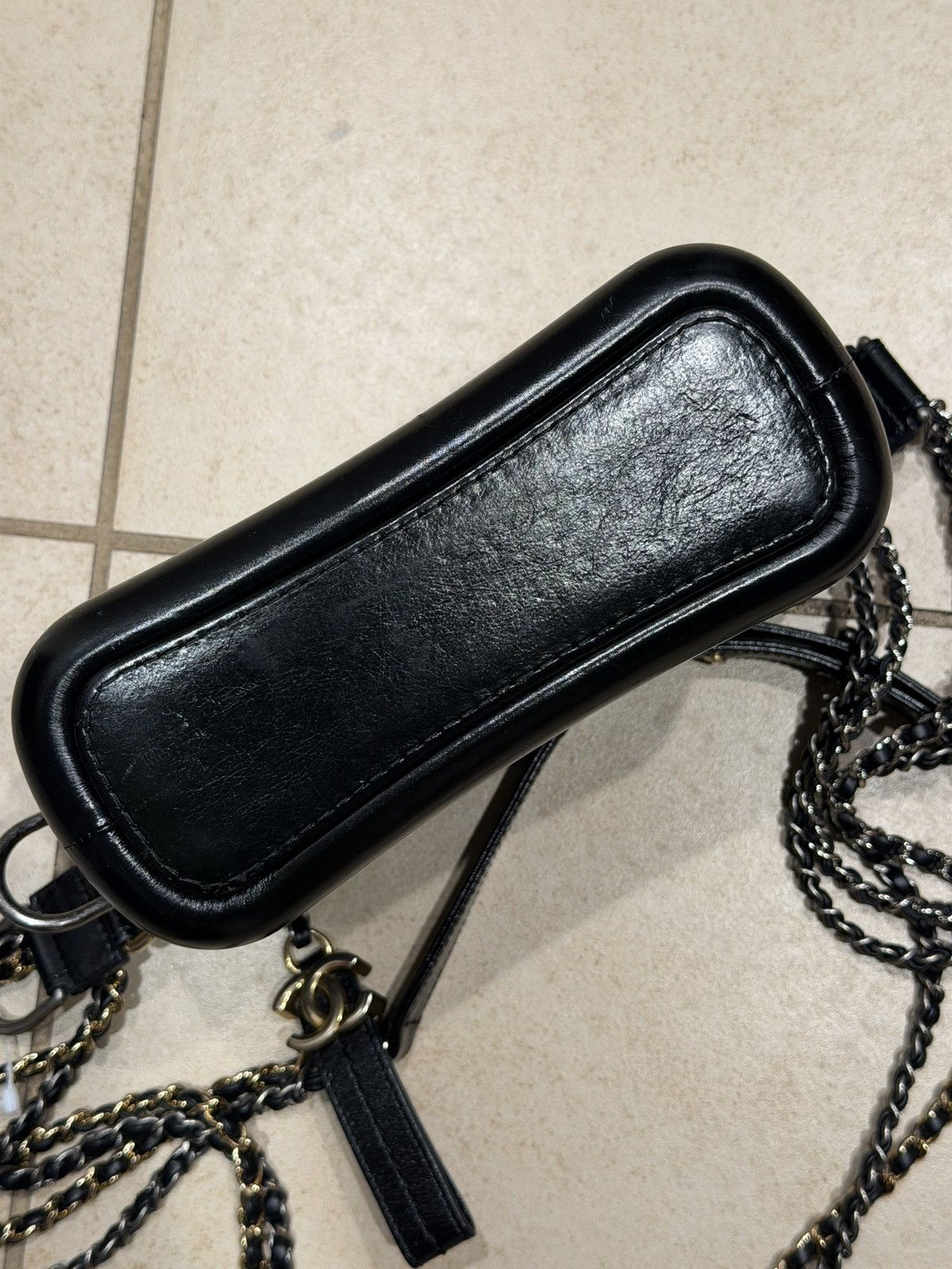Chanel Gabrielle embellished quilted chainlink hobo Size ONE SIZE - 15 Thumbnail