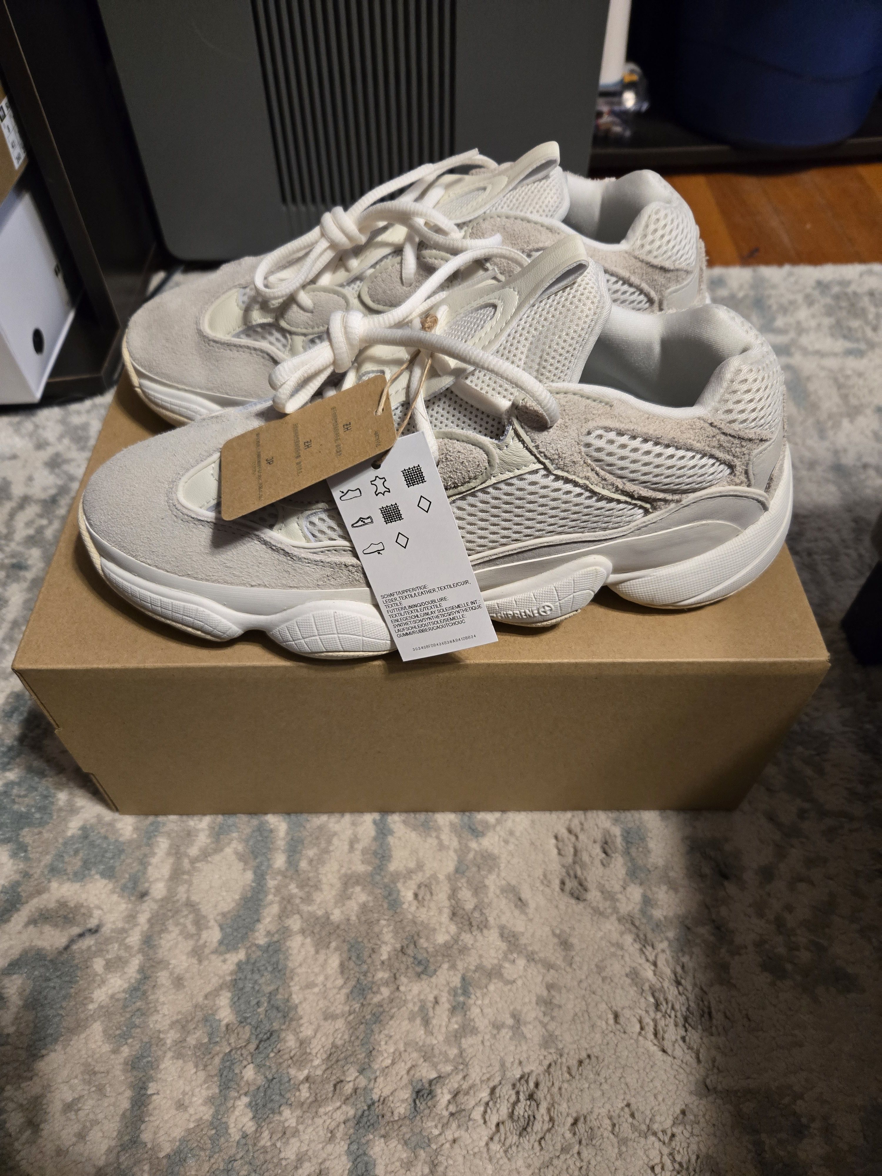 Adidas Adidas Yeezy 500 2023 Bone White Size US 8 / EU 41 - 4 Thumbnail